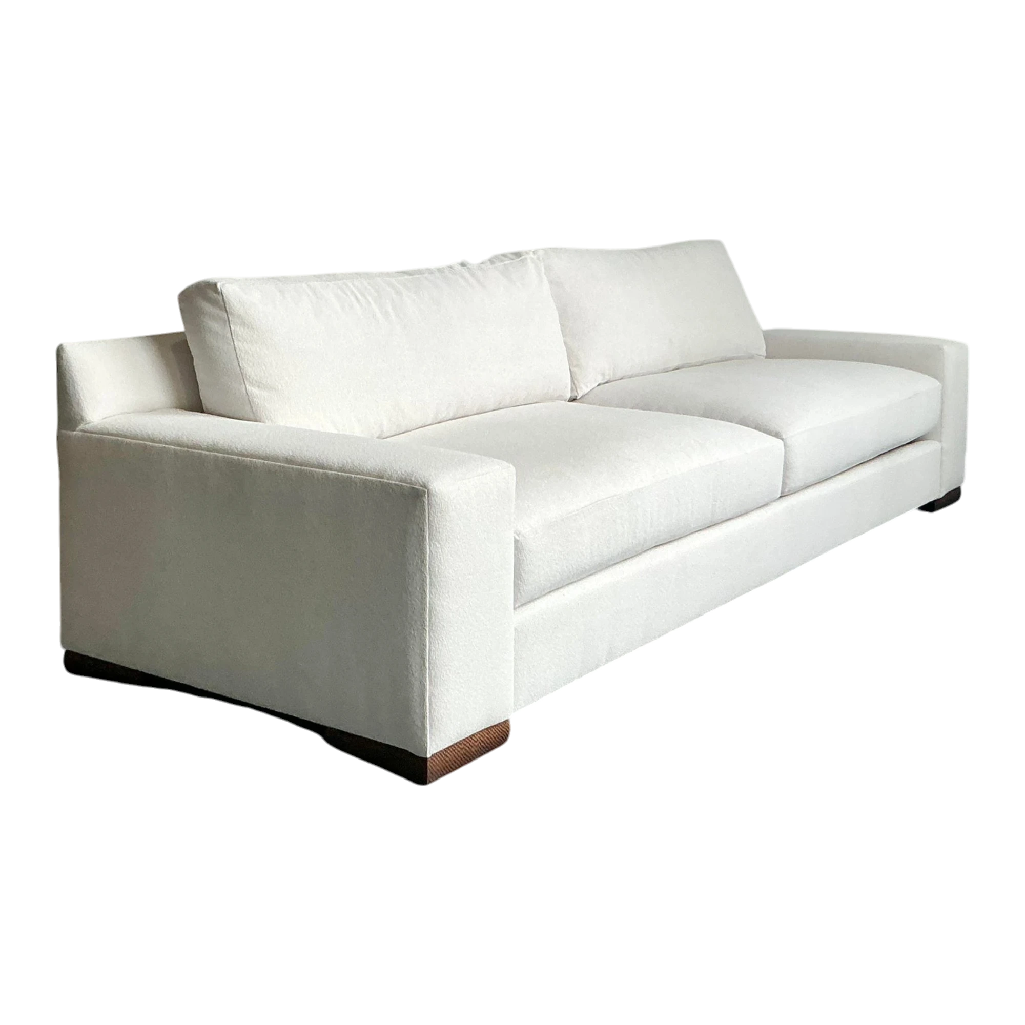 Hickory Chair Vintage Flat Arm Long Sofa