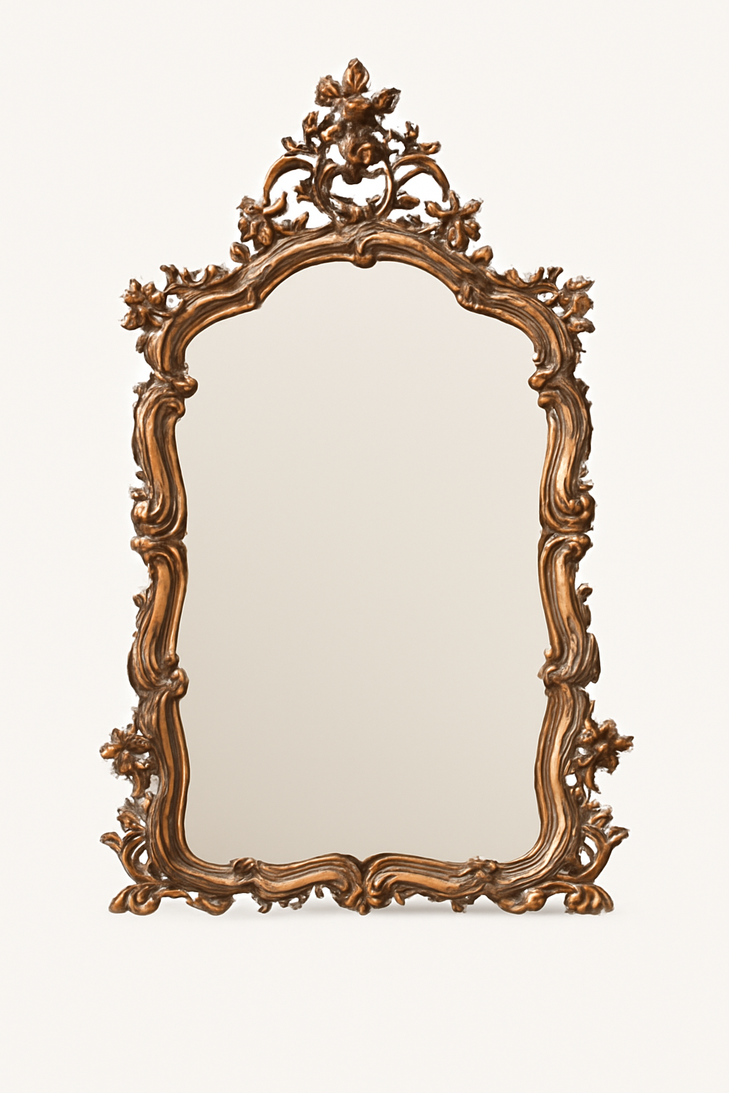 Vintage Ornate Carved Mirror — additional photo 1