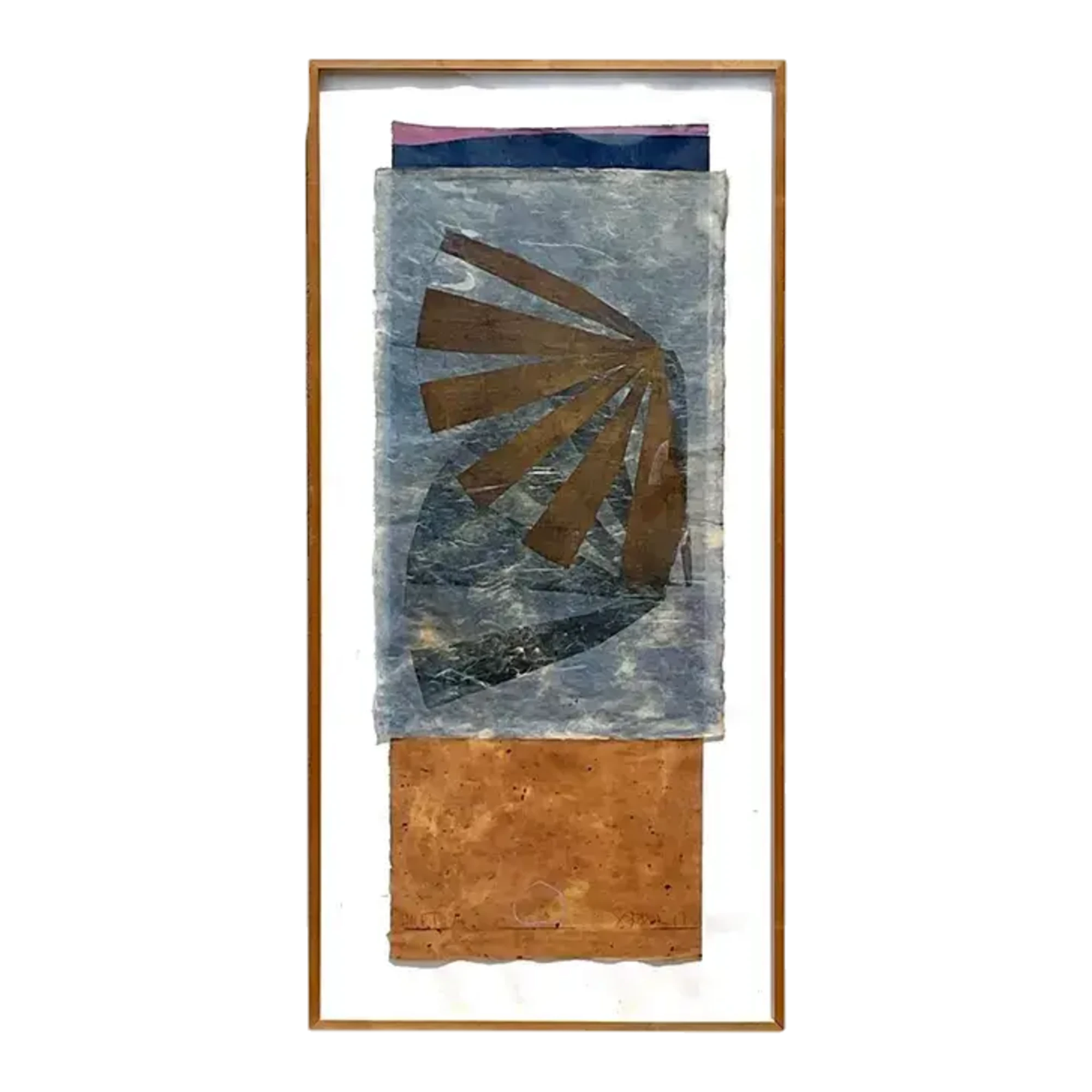 Original Scott Sandell Monumental Mixed Media Art