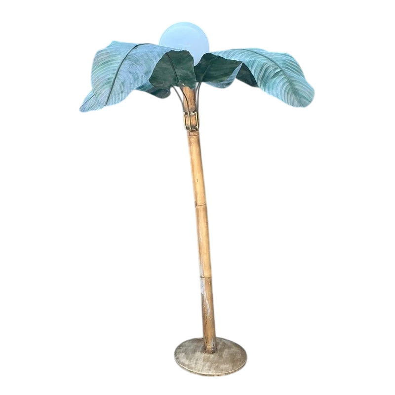 Vintage Palm Tree Floor Lamp