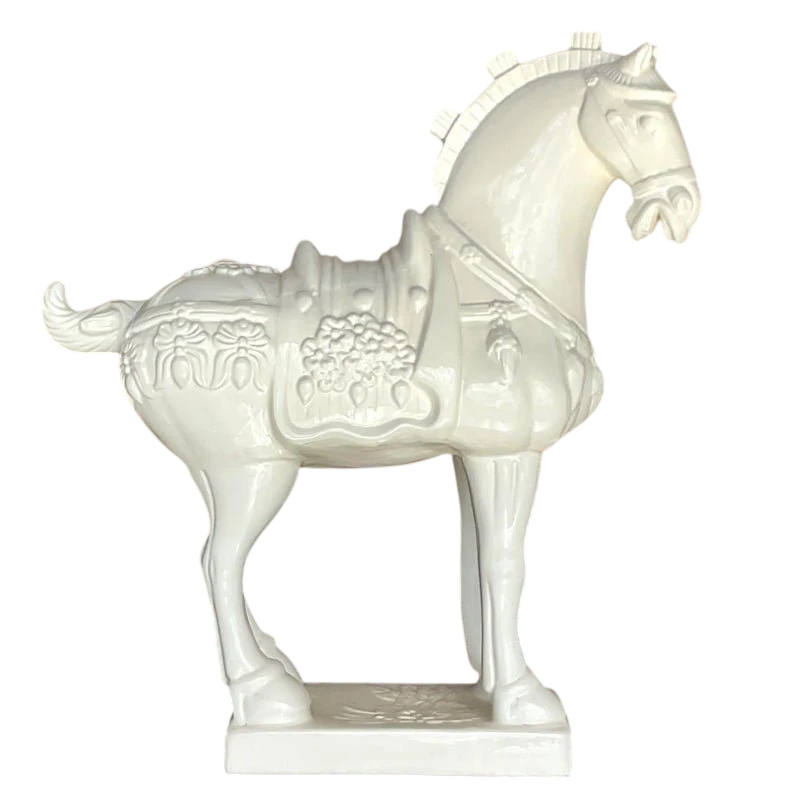 Vintage Asian Ceramic Tang Dynasty Style Horse — additional photo 1