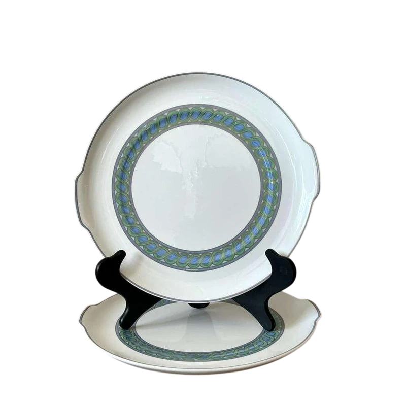 Vintage Boho Christofle "Torsada" Serving Platter - A Pair