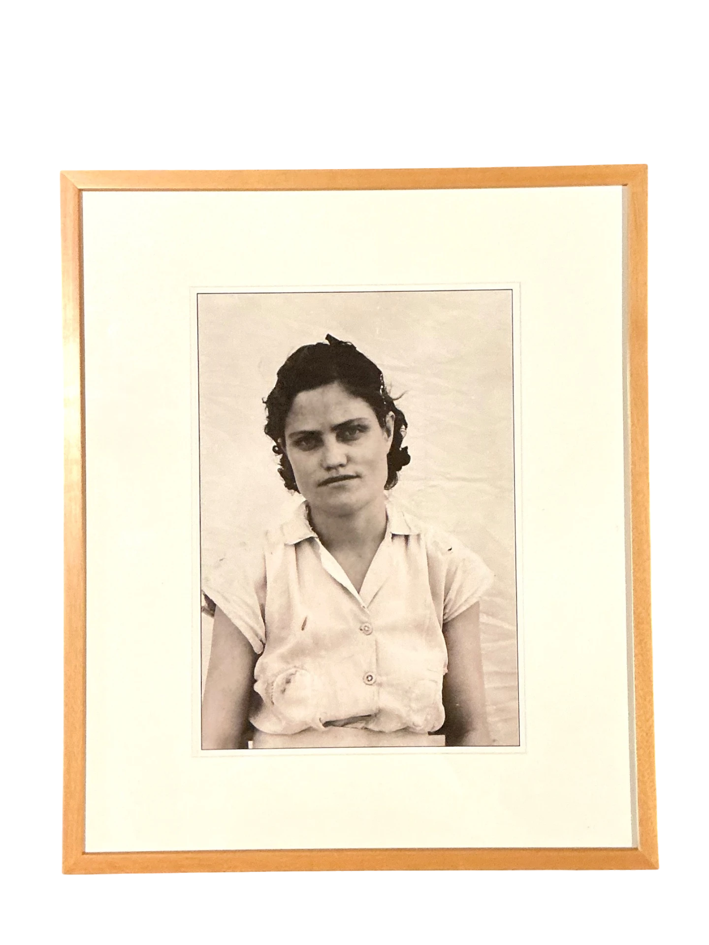 Vintage Black and White Portrait Photograph