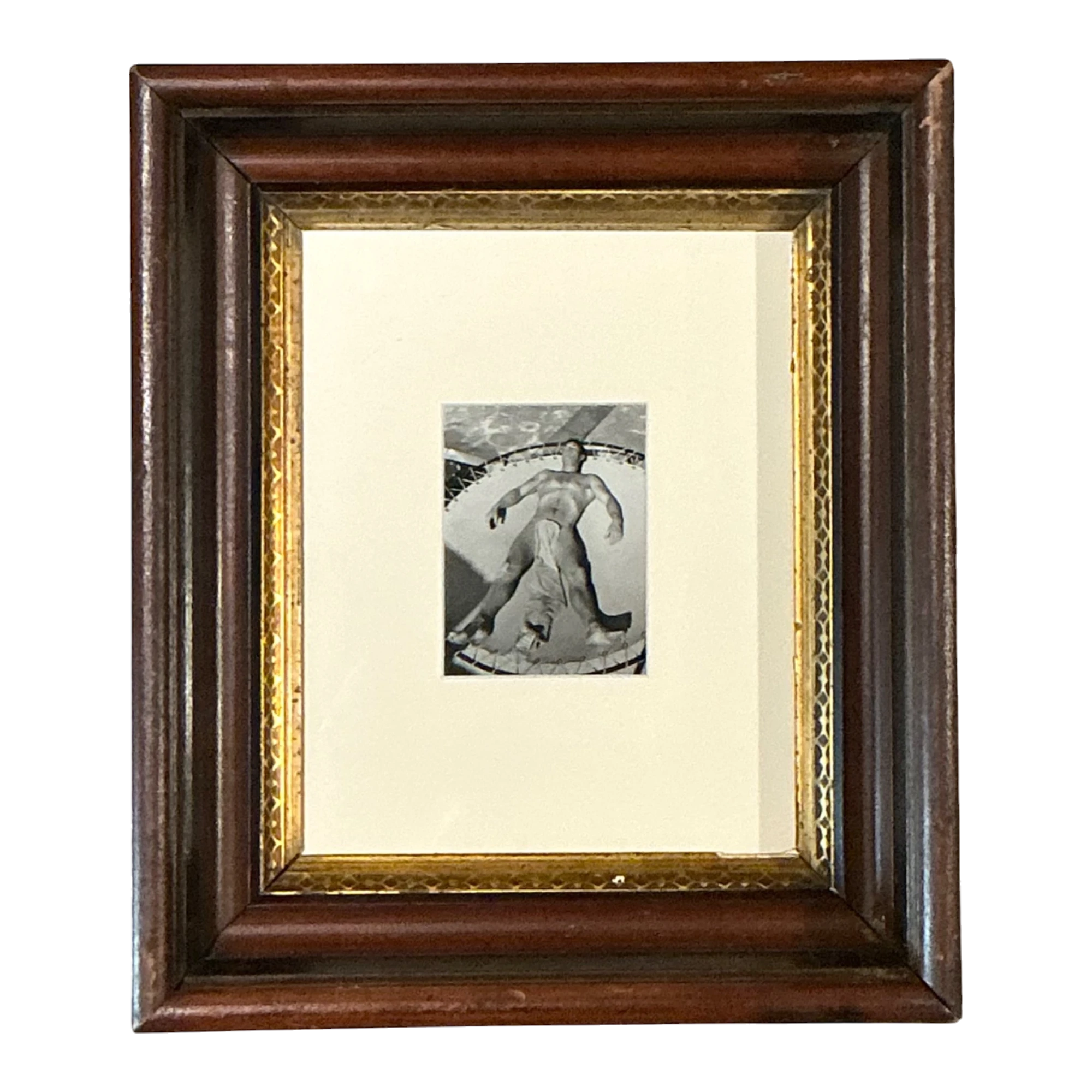 Vintage 50s Bob Mizner Black and White Male Portrait