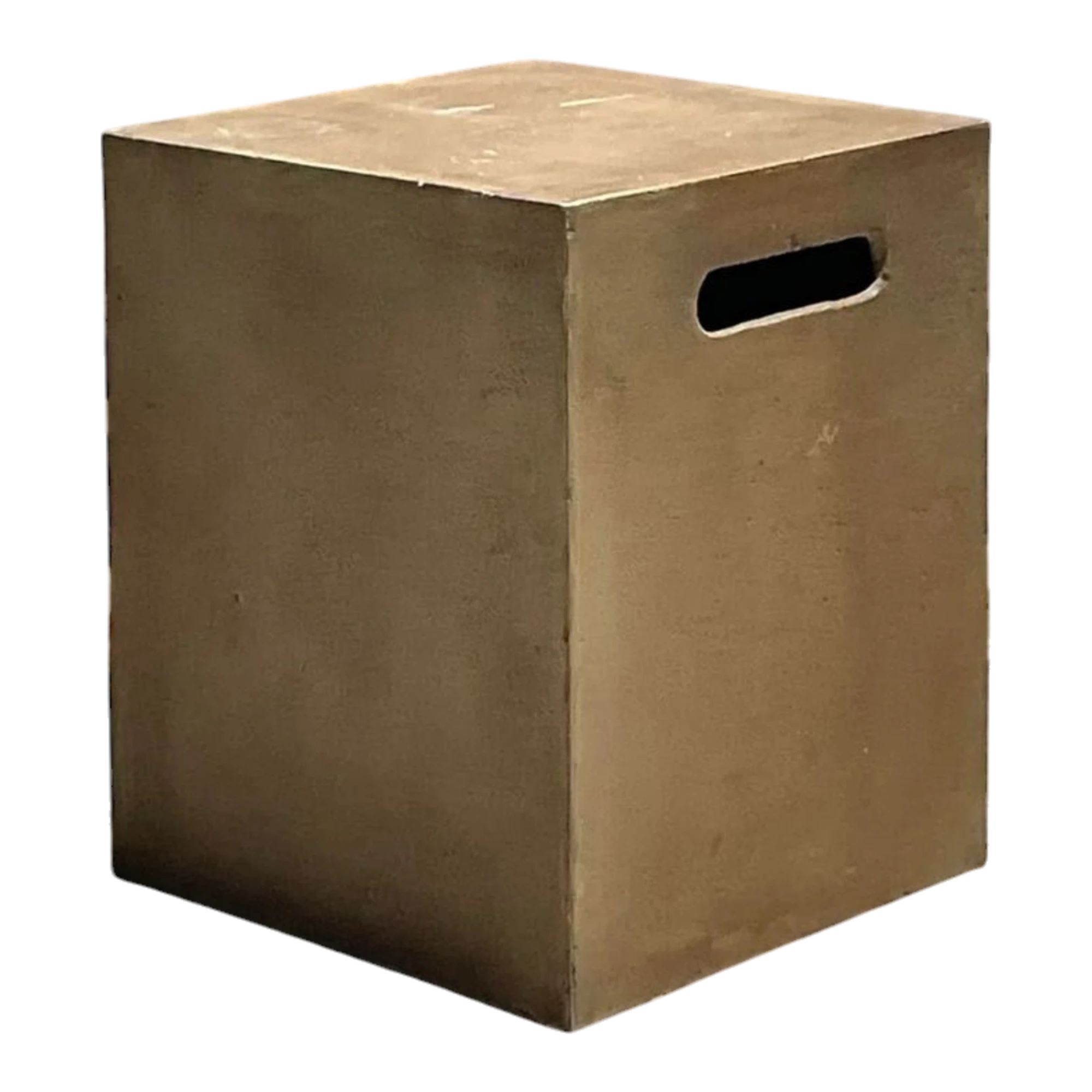 Vintage a Boho Matte Glazed Ceramic Stool