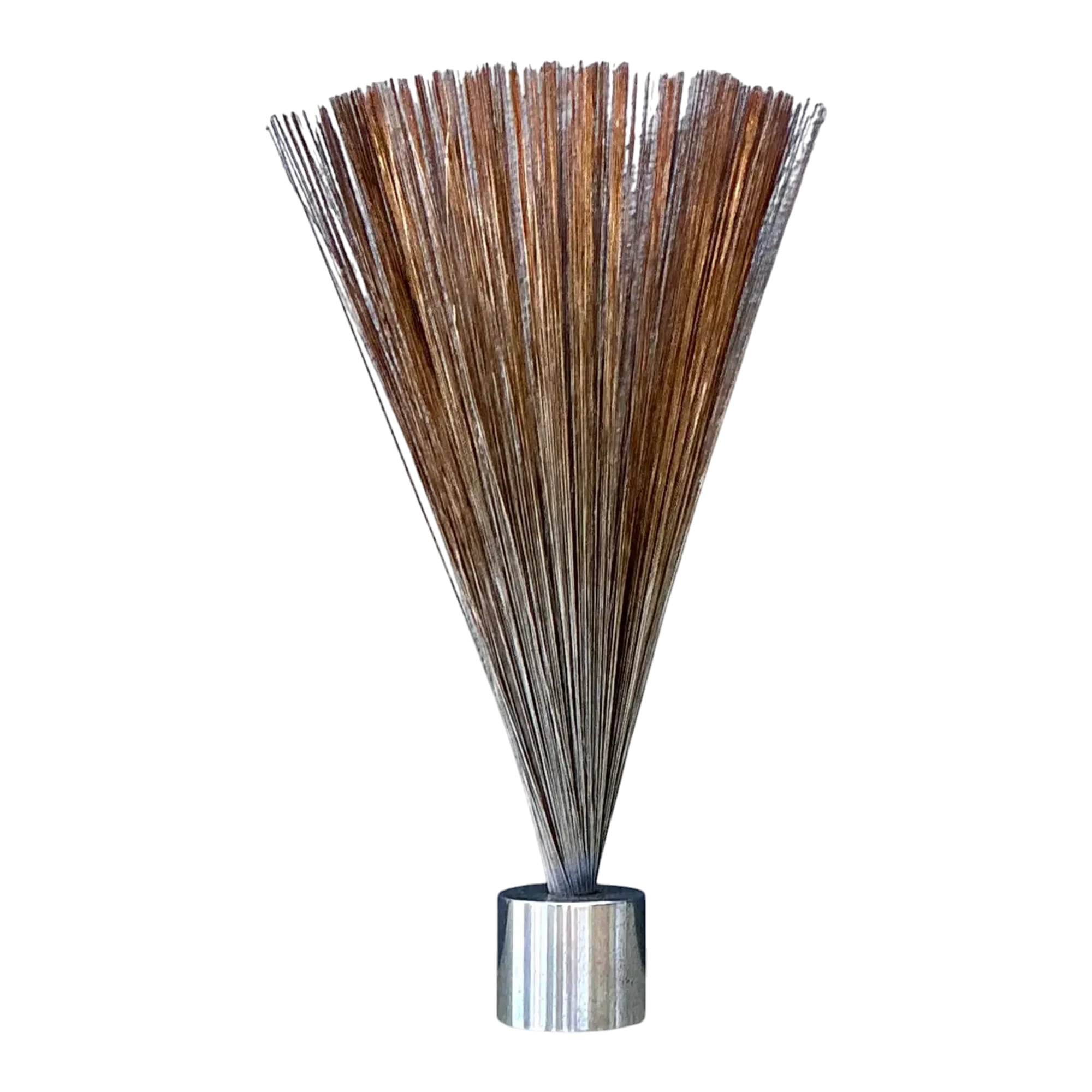 Vintage Abstract Wire Spray Kinetic Sculpture