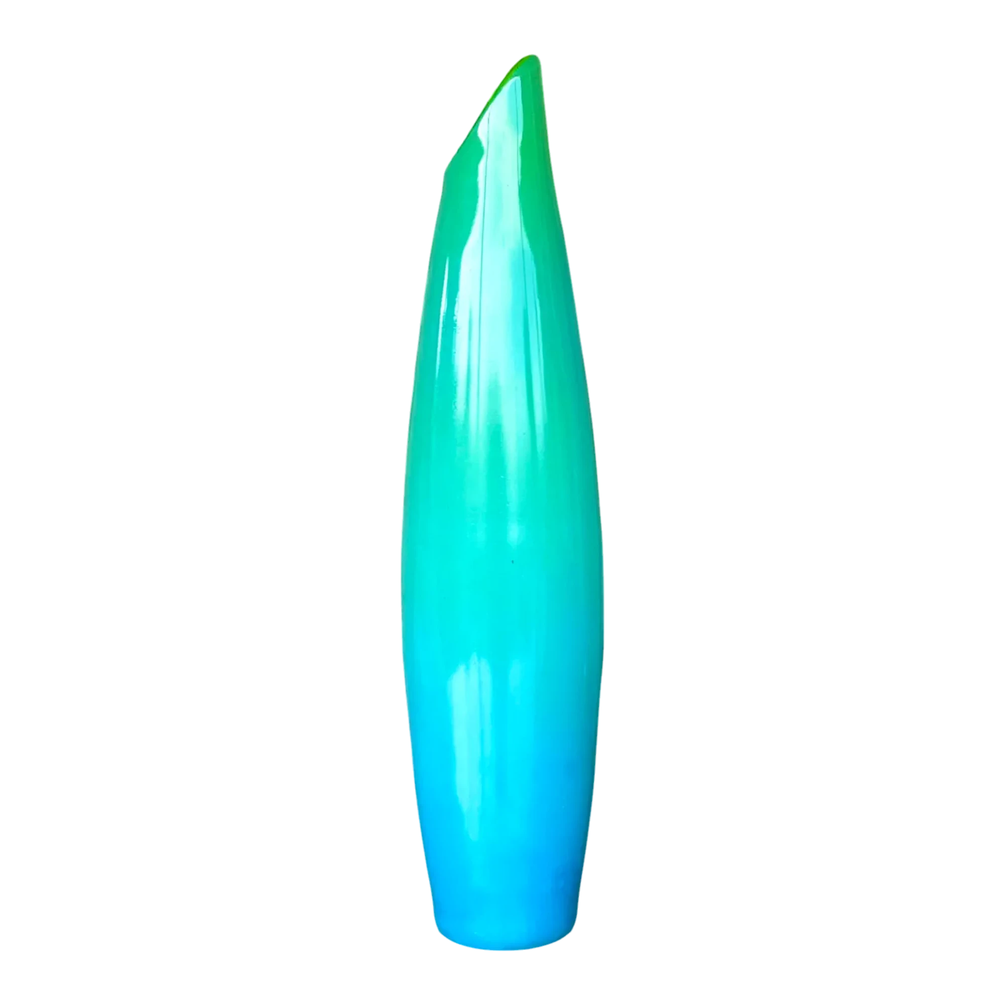 Vintage Art Glass Vase Signed Jacqueline Terpins