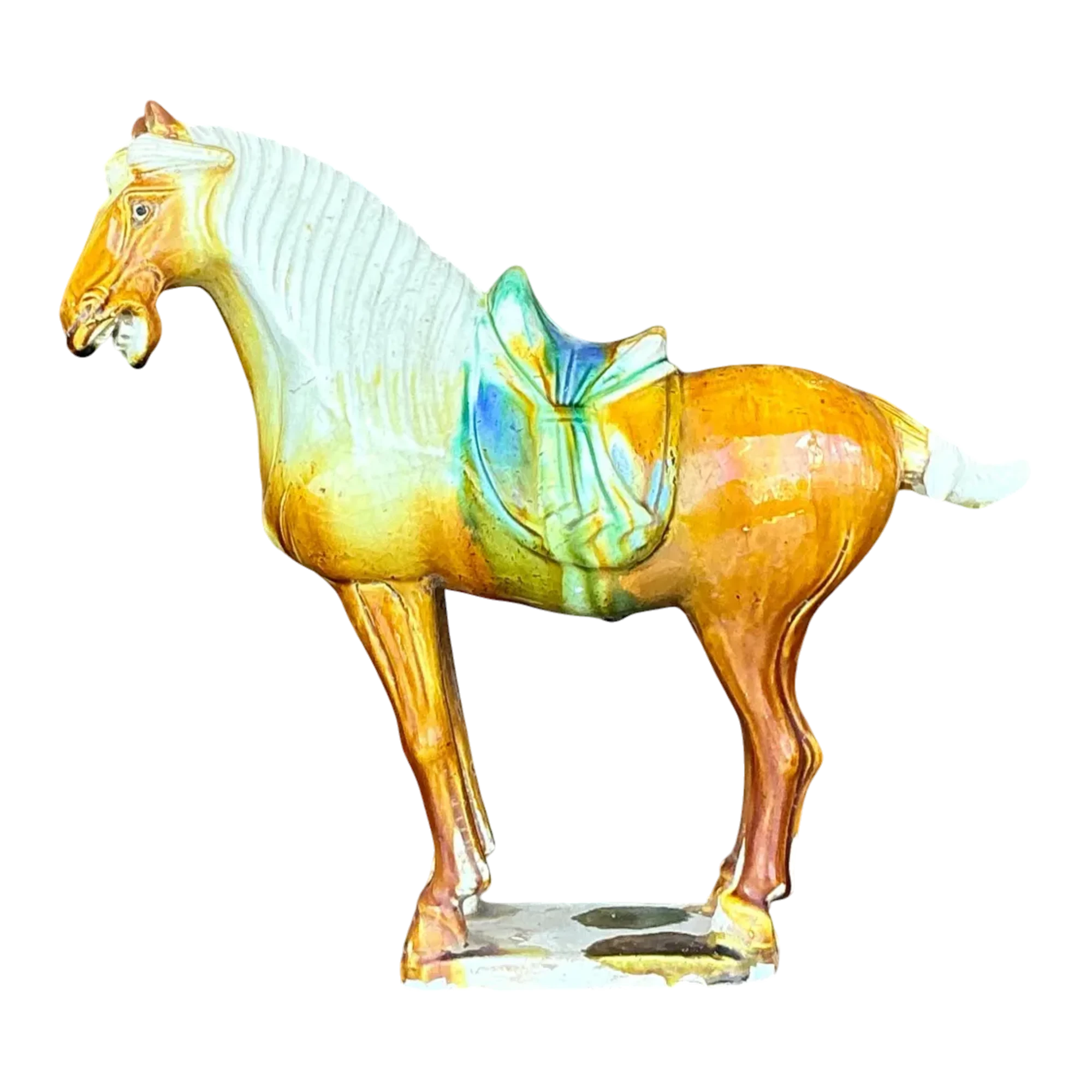 Vintage Asian Temple Horse