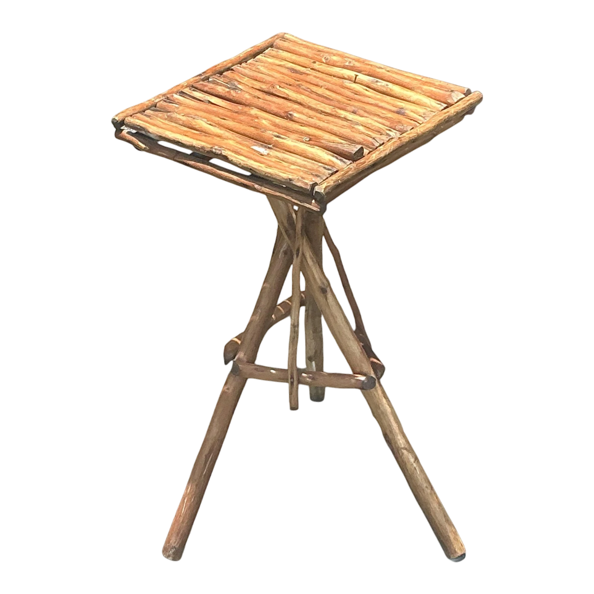 Vintage Boho Adirondack Twig Table