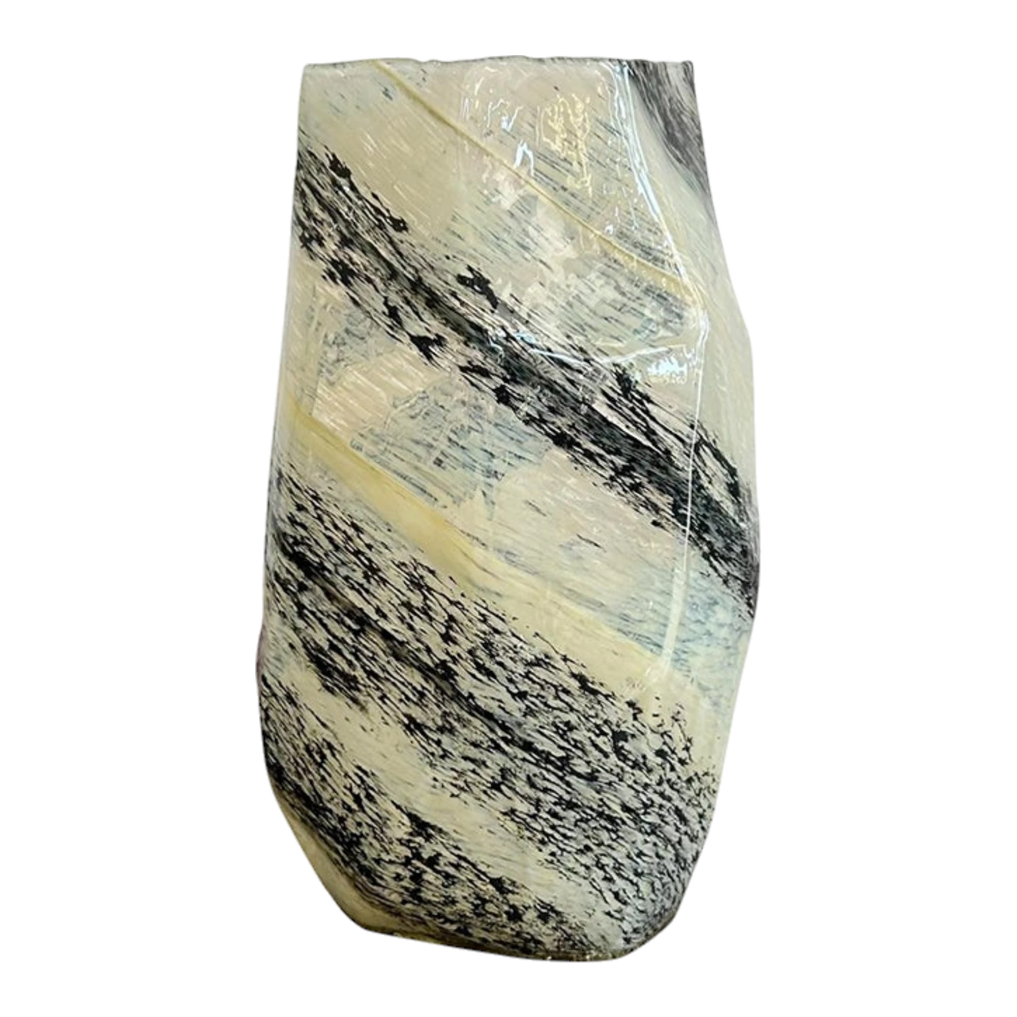 Vintage Boho Asymmetrical Glass Vase