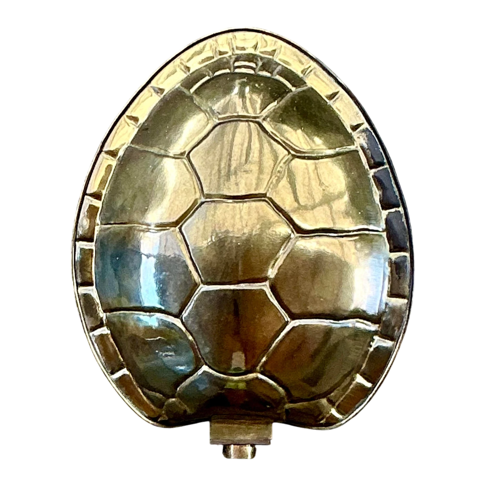 Vintage Boho Brass Tortoise Shell Sconce After Chapman