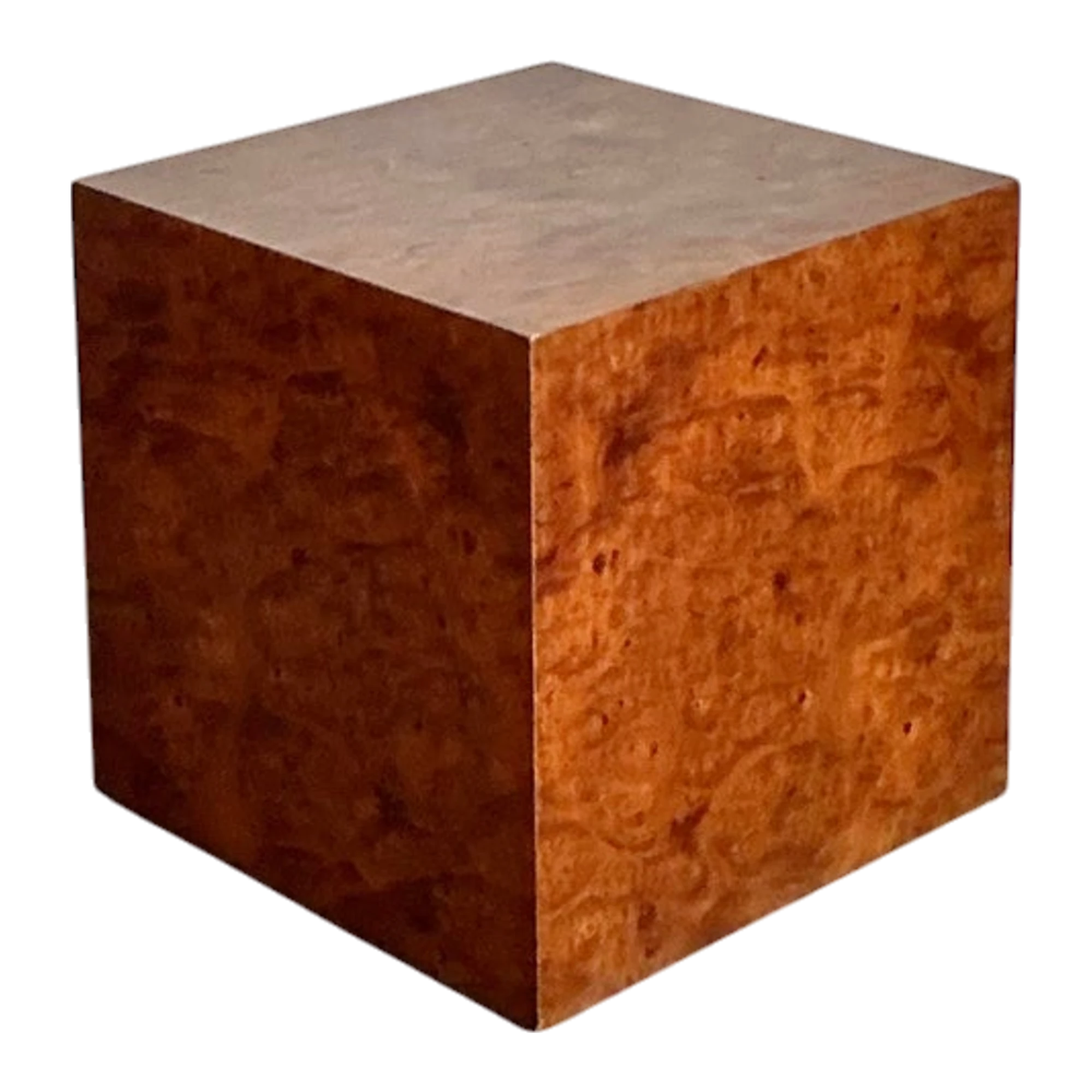 Vintage Boho Burl Wood Block