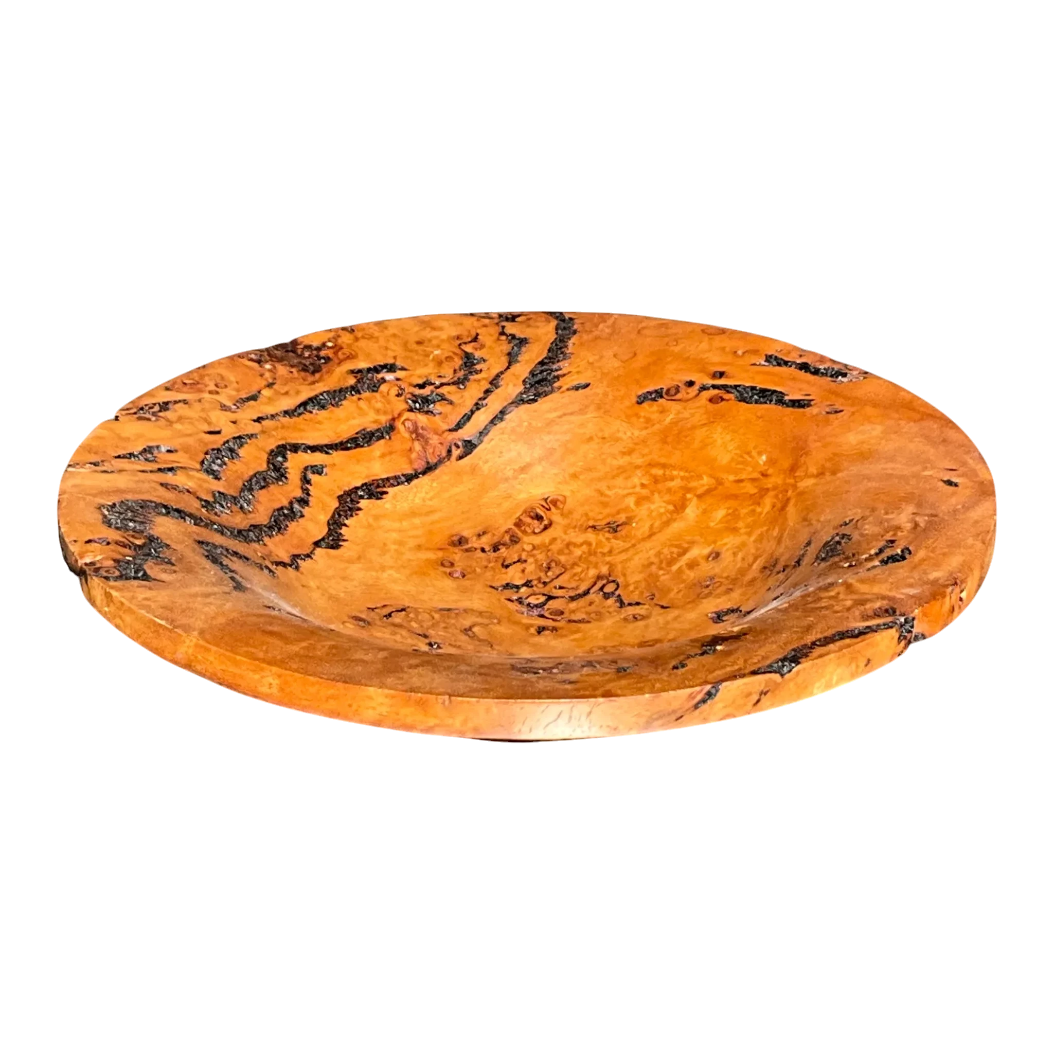 Vintage Boho Burl Wood Bowl 