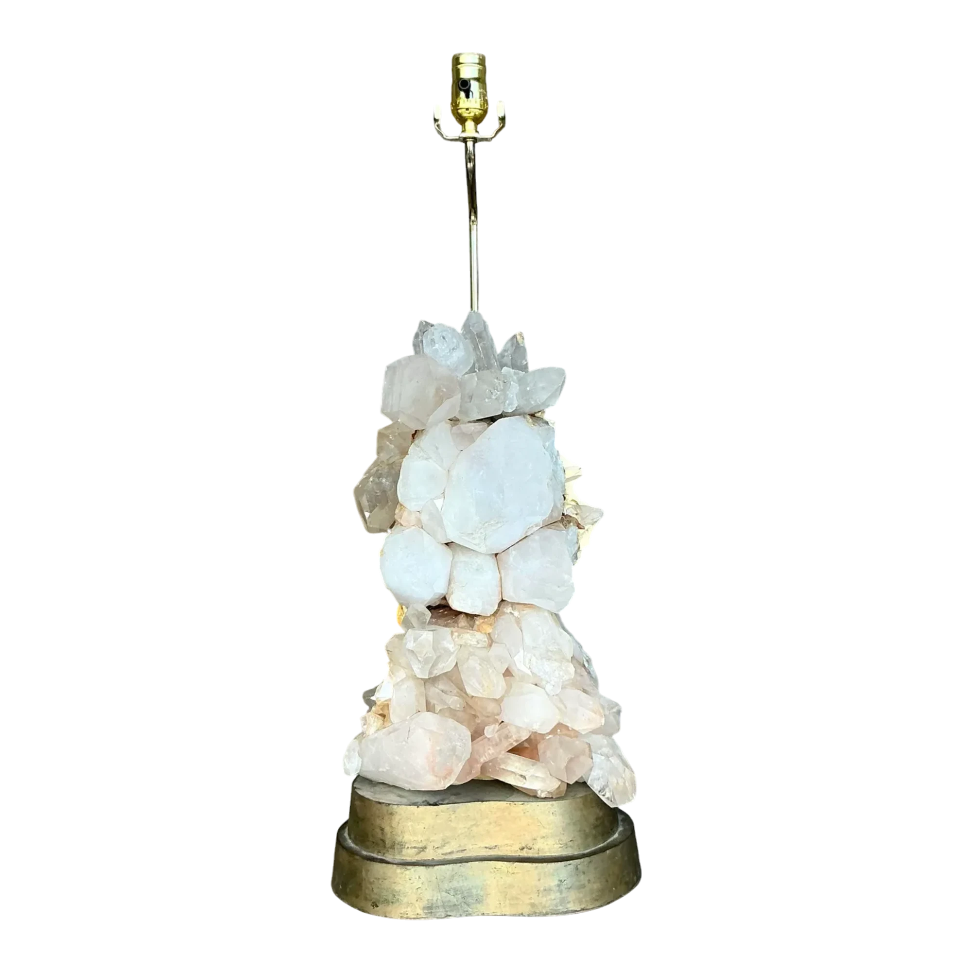 Vintage Boho Carole Stupell Crystals Lamp