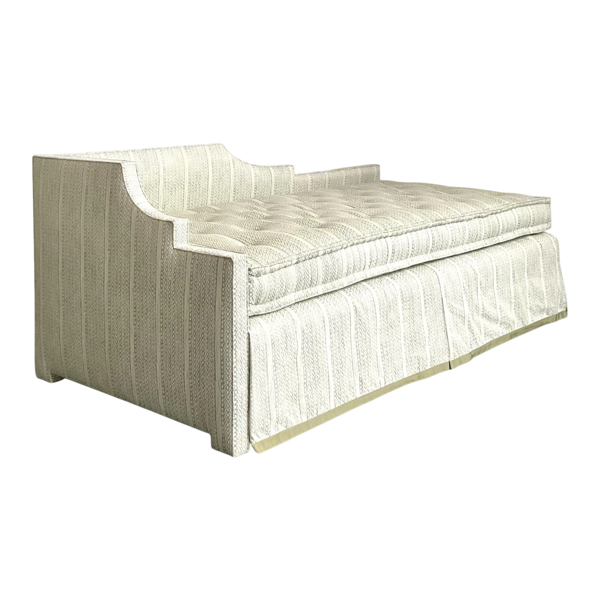 Vintage Boho Charles Beckley Daybed in Peter Fasano “Angelina”