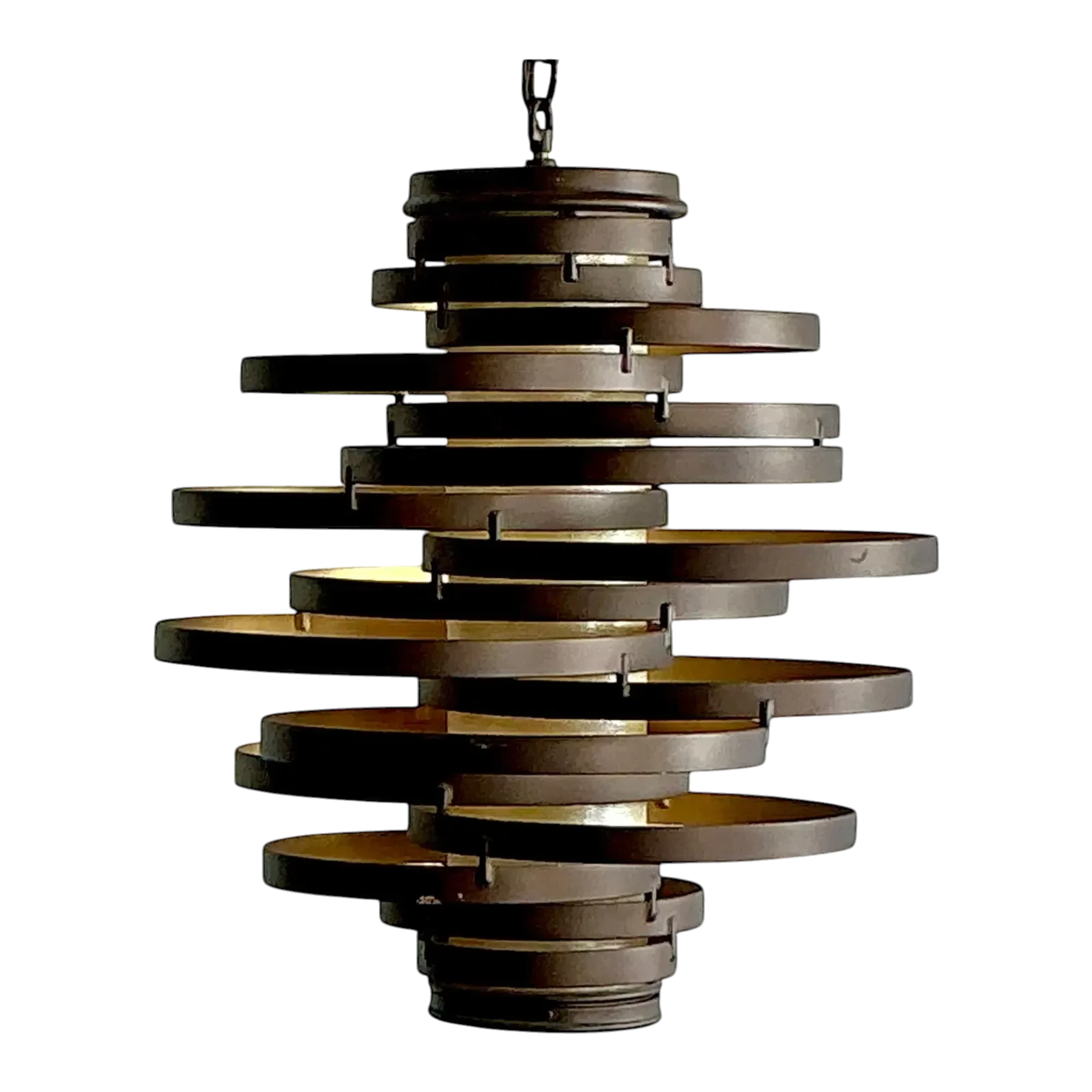 Vintage Boho “Corbett” Rings Chandelier