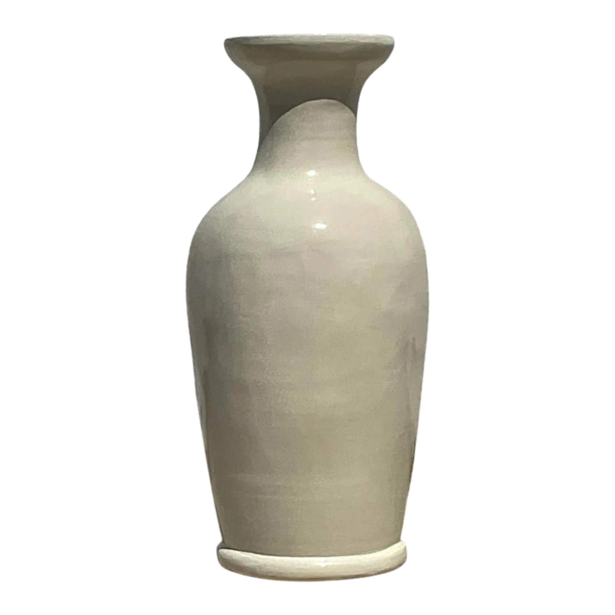 Vintage Boho Crackle Glaze Ceramic Floor Vase