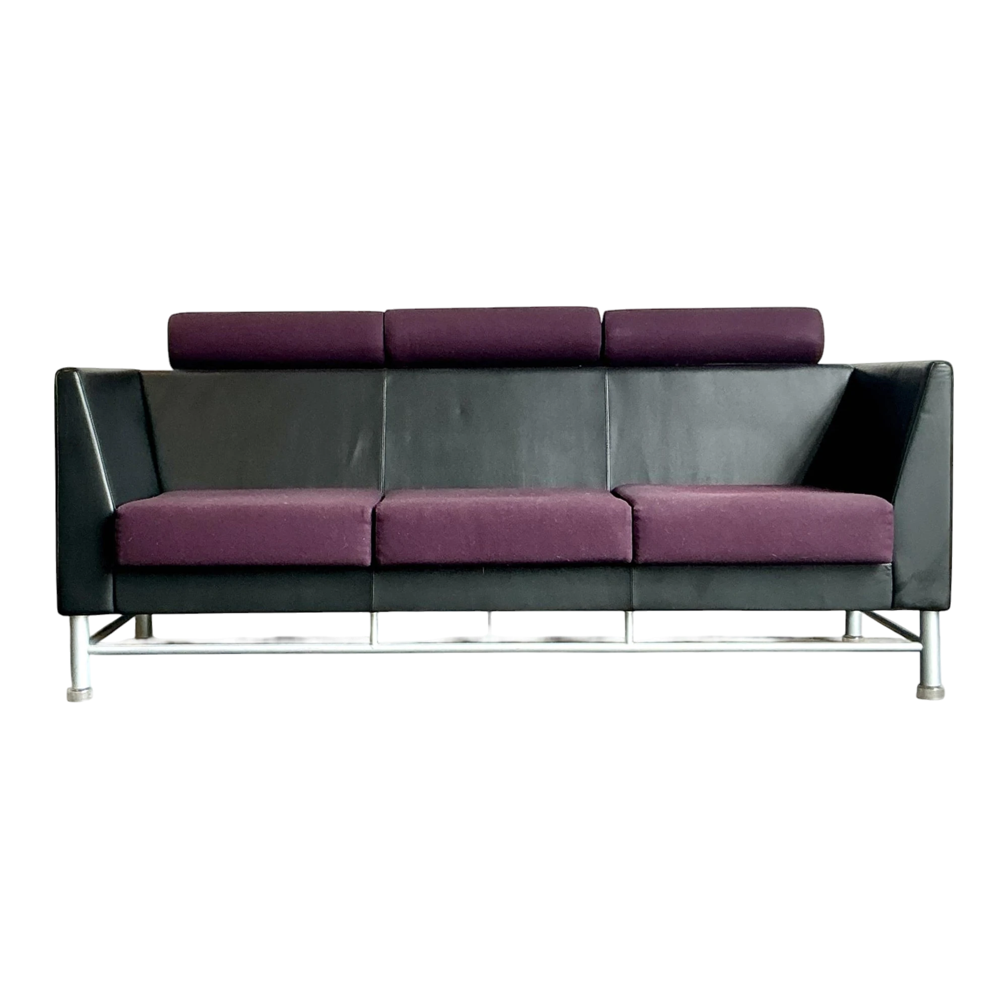 Vintage Boho Ettore Sottsass for Knoll Postmodern Sofa