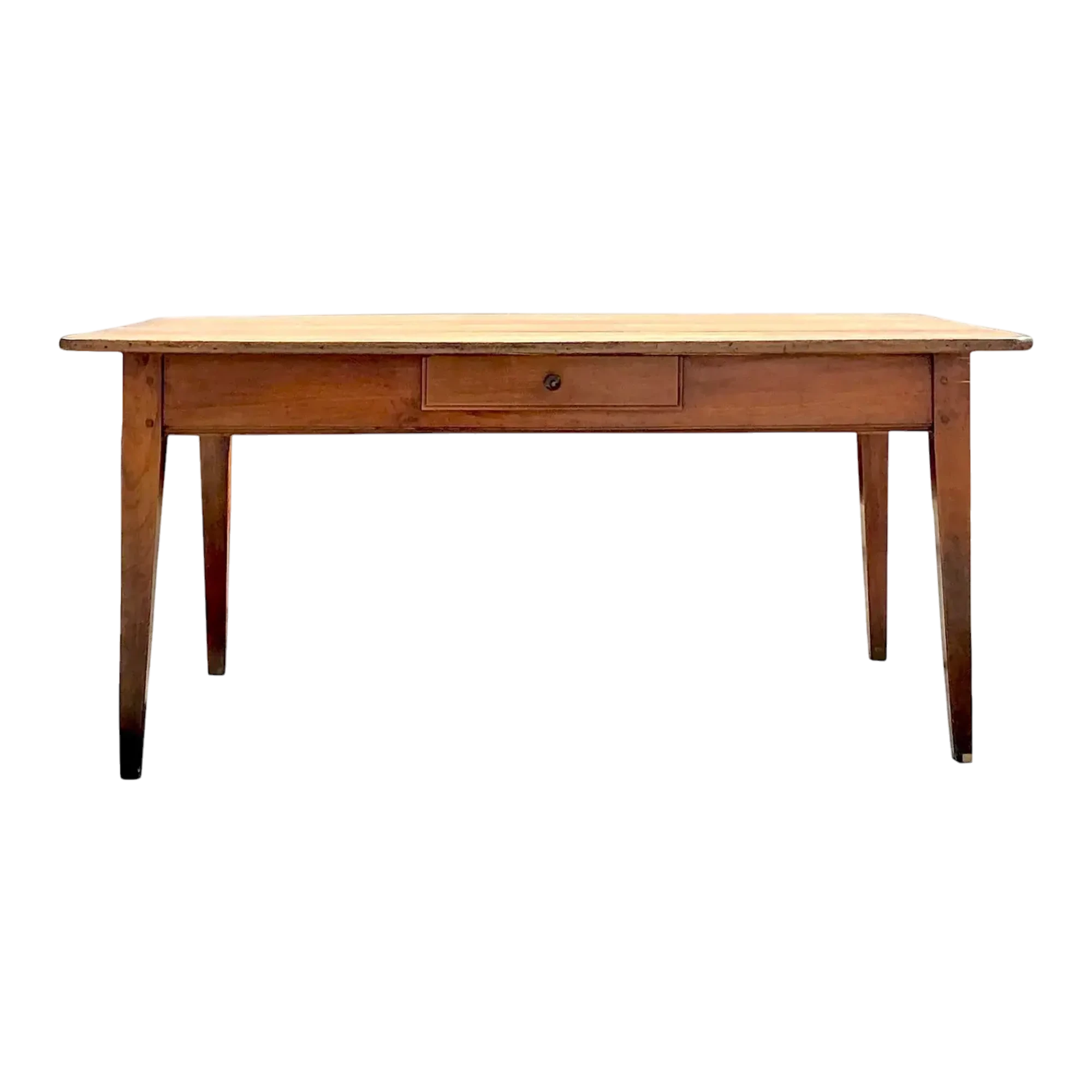 Vintage Boho French Plank Farm Table