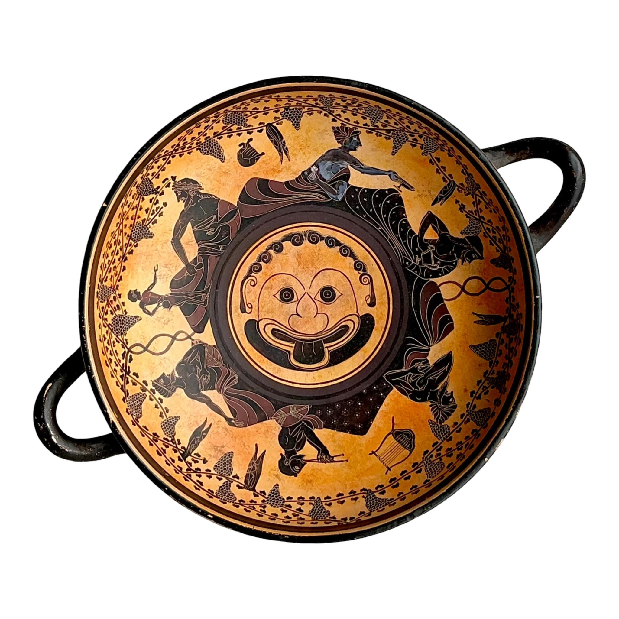 Vintage Boho Greek Erotic Art Bowl