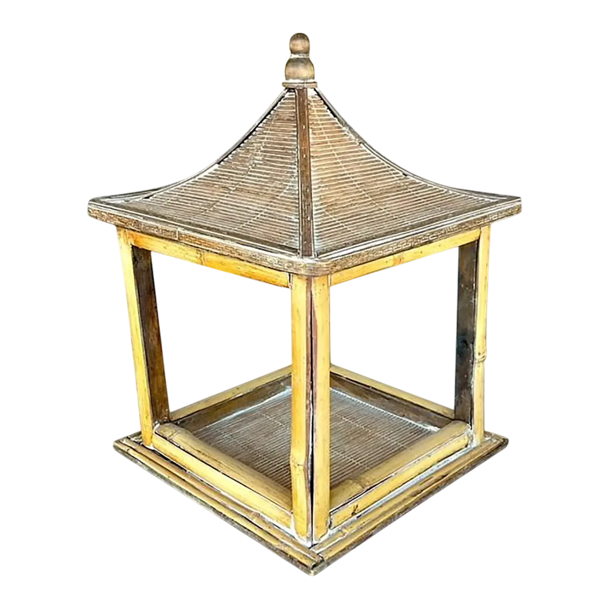 Vintage Boho Greek Key Display Box