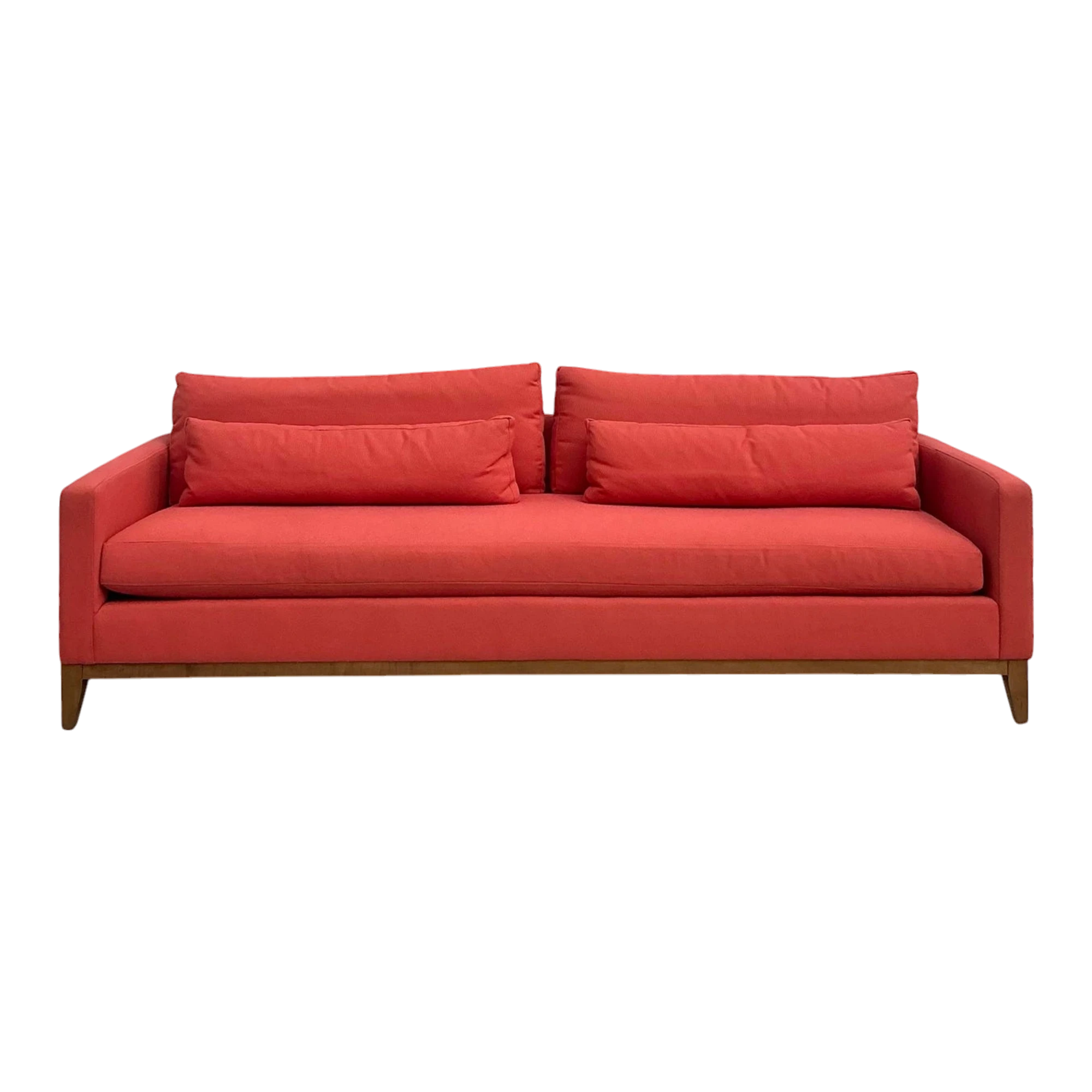 Vintage Boho Kravet Tuxedo Sofa in Perennials Nailhead