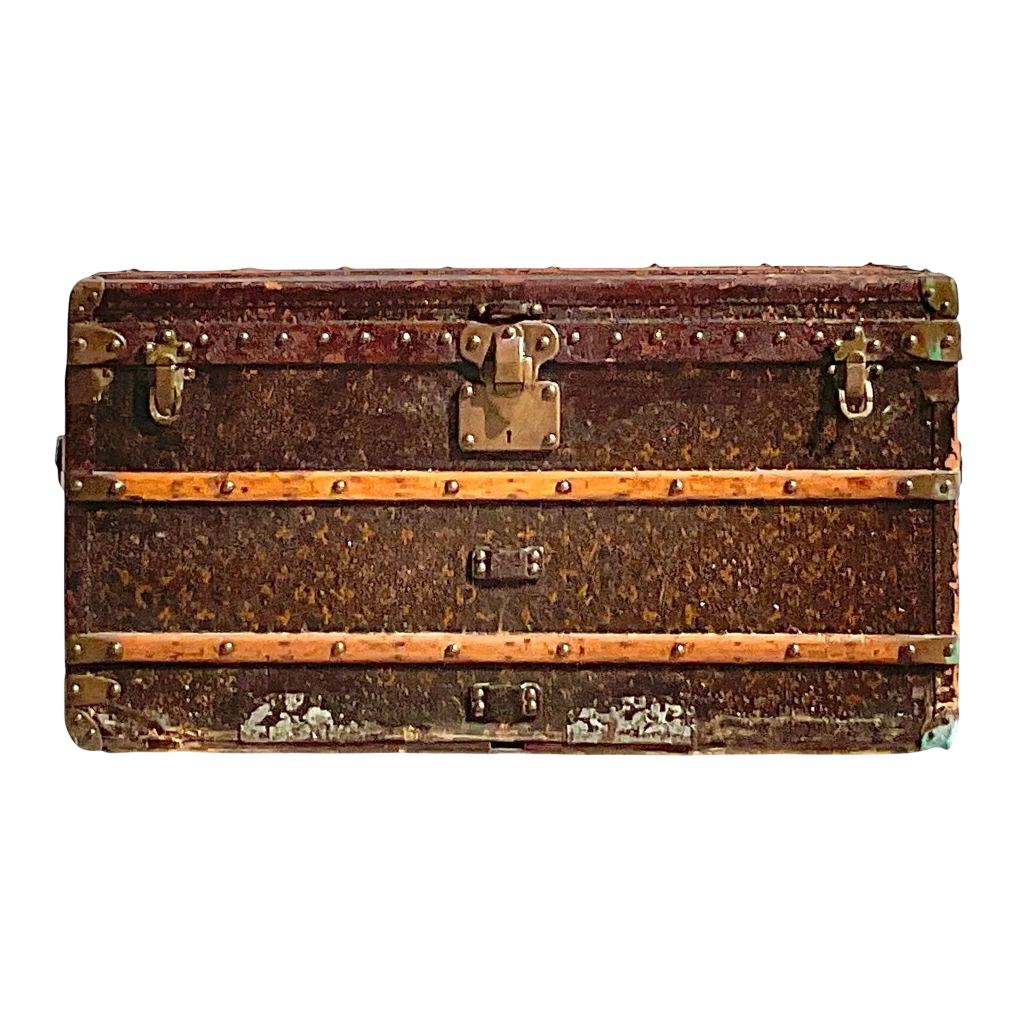 Vintage Boho Louis Vuitton Steamer Trunk