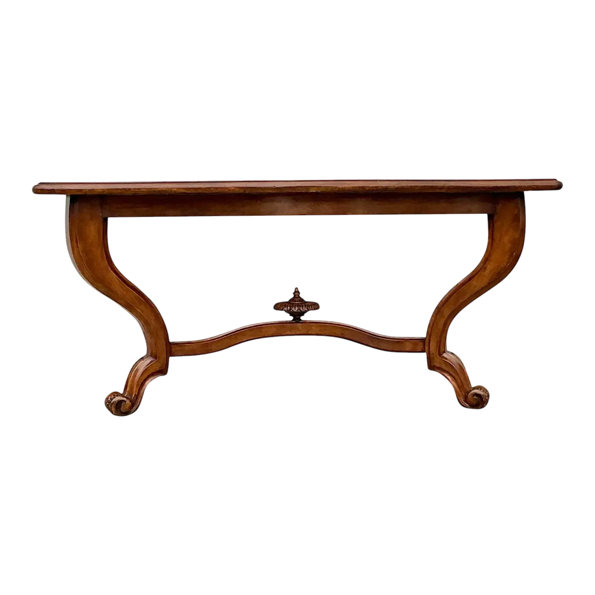 Vintage Boho Monumental Wall Mount Console Table
