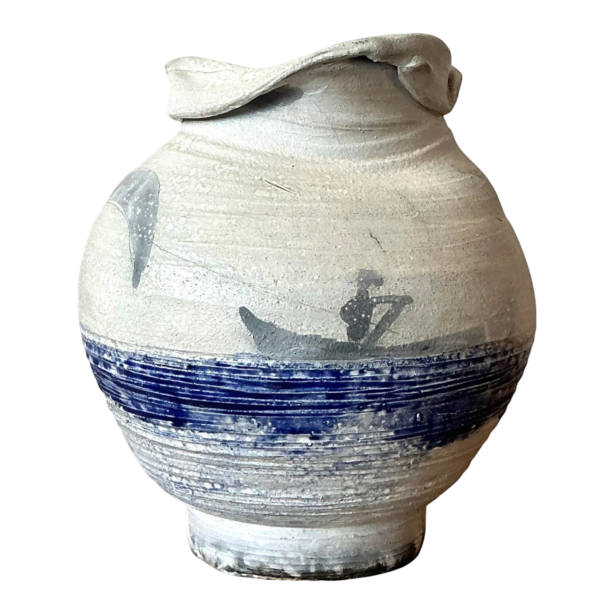 Vintage Boho Moonlight Studio Pottery Vase