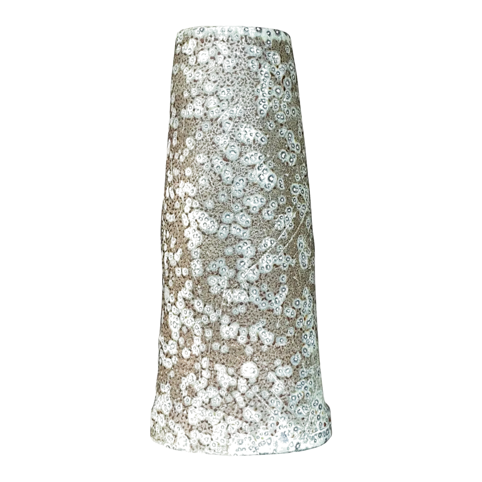 Vintage Boho Original Studio Pottery Vase - Pottery, 5.5W x 12H