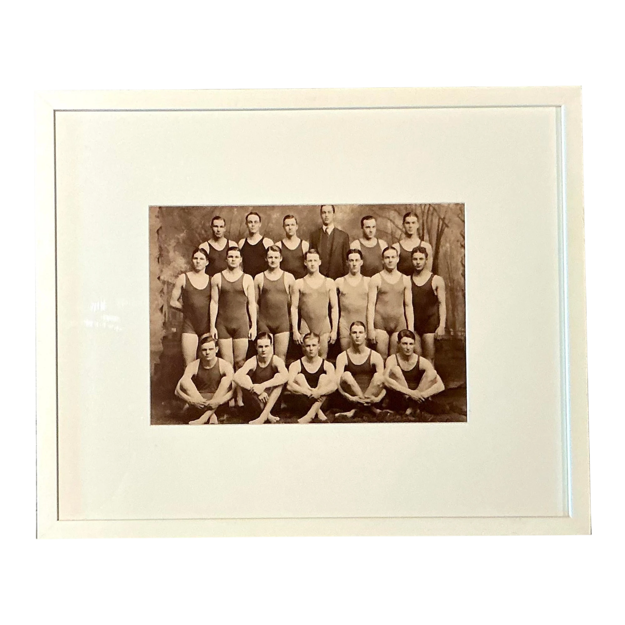 Vintage Boho Original Yale Swim Team Photo