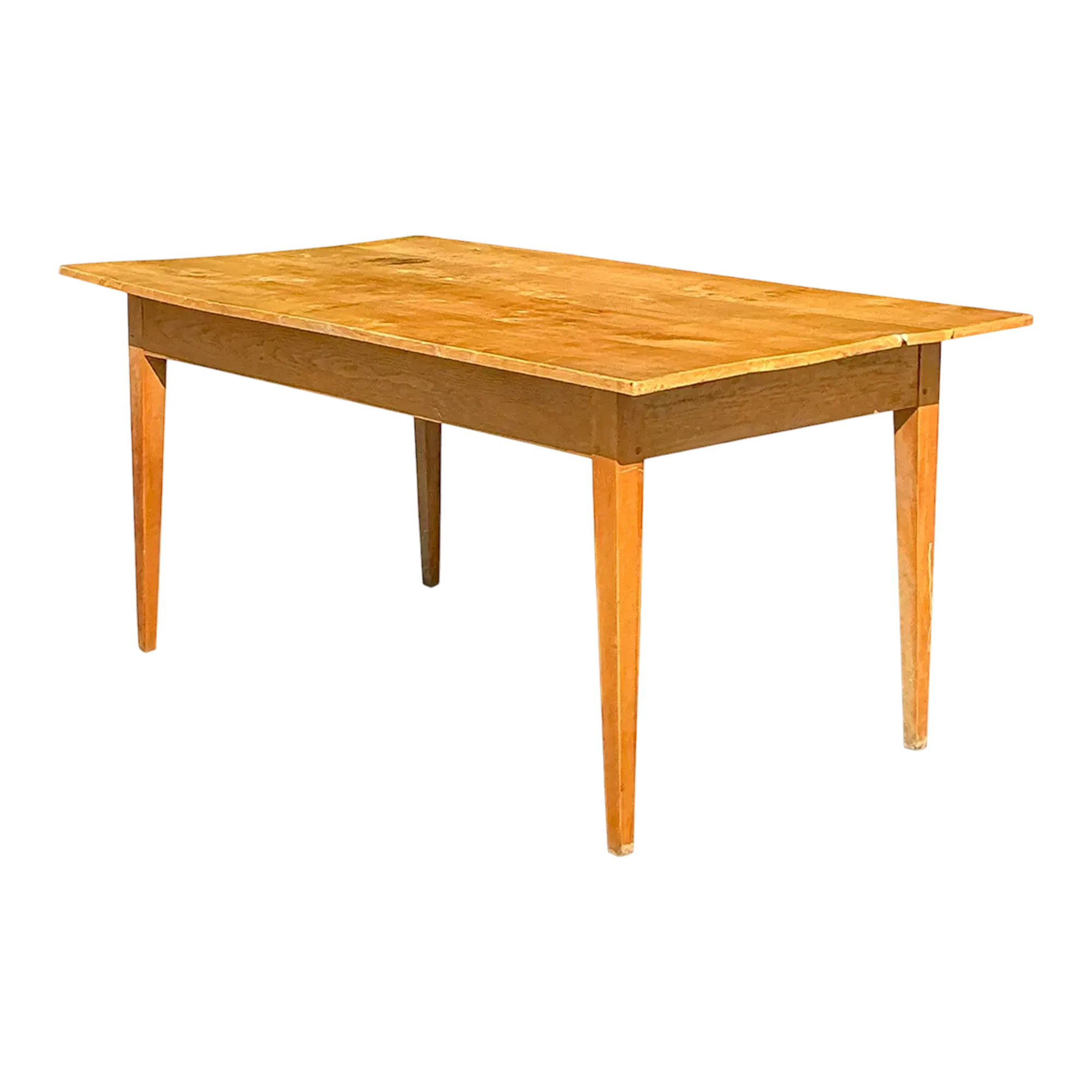 Vintage Boho Plank Farm Table