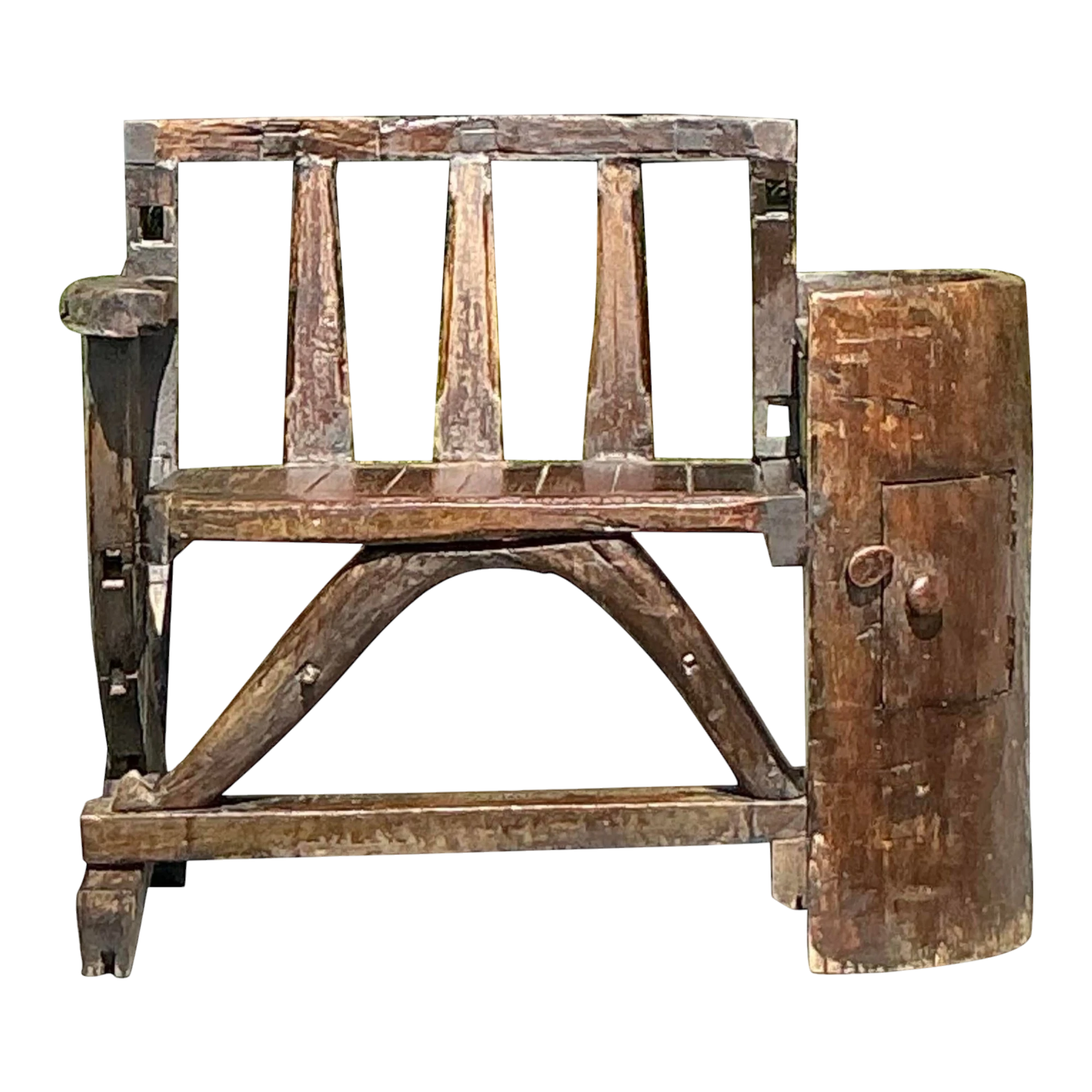 Vintage Boho Primitive Bench