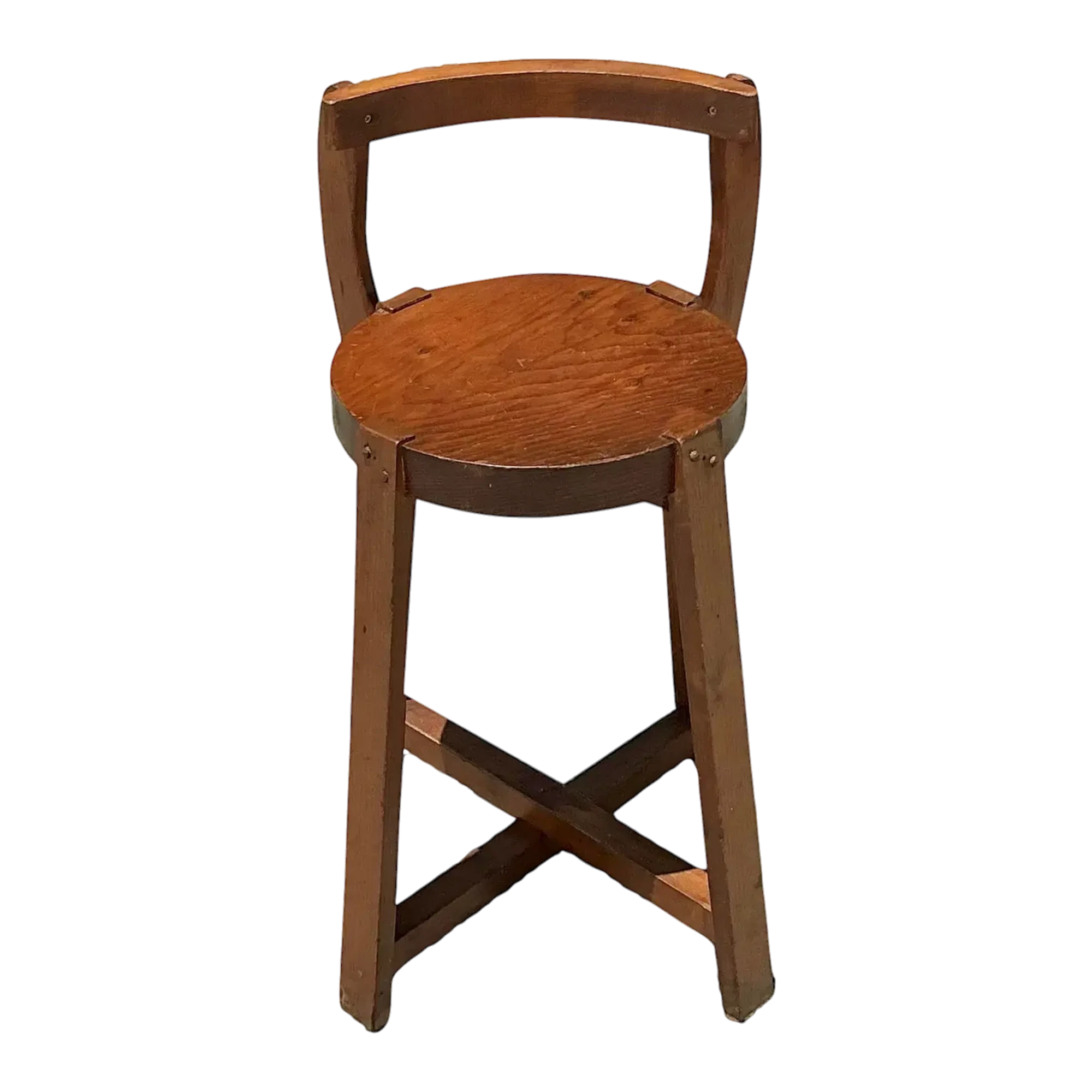 Vintage Boho Primitive Side Chair