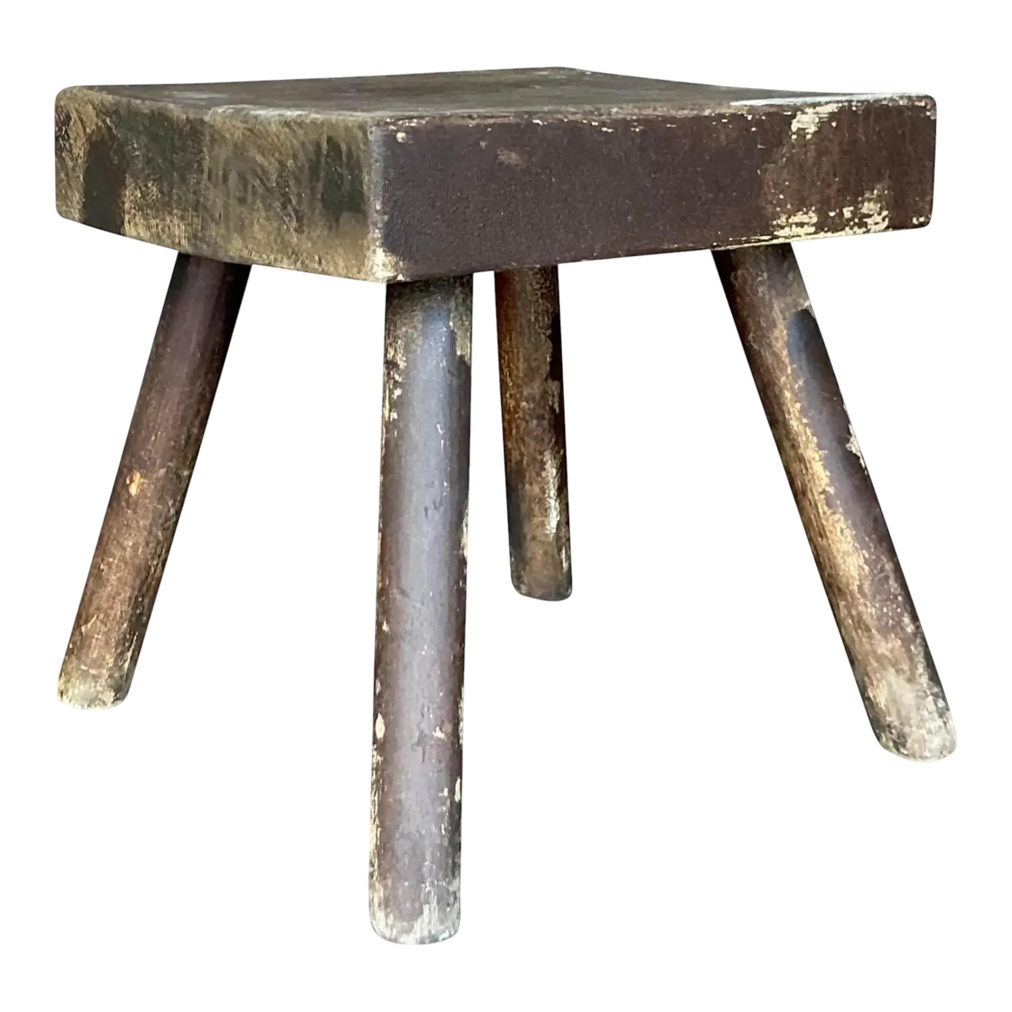 Vintage Boho Primitive Stool