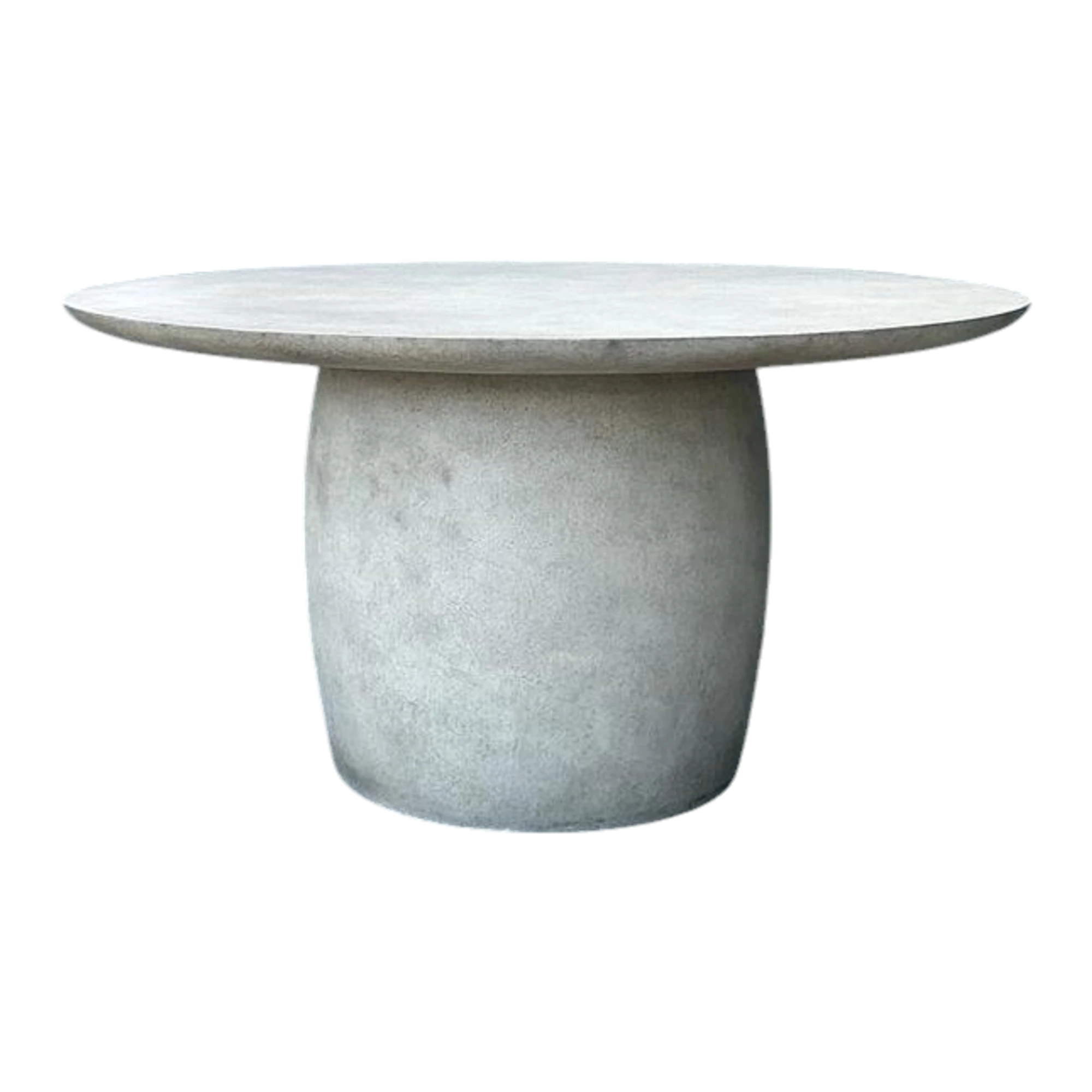 Vintage Boho Textured Pedestal Dining Table