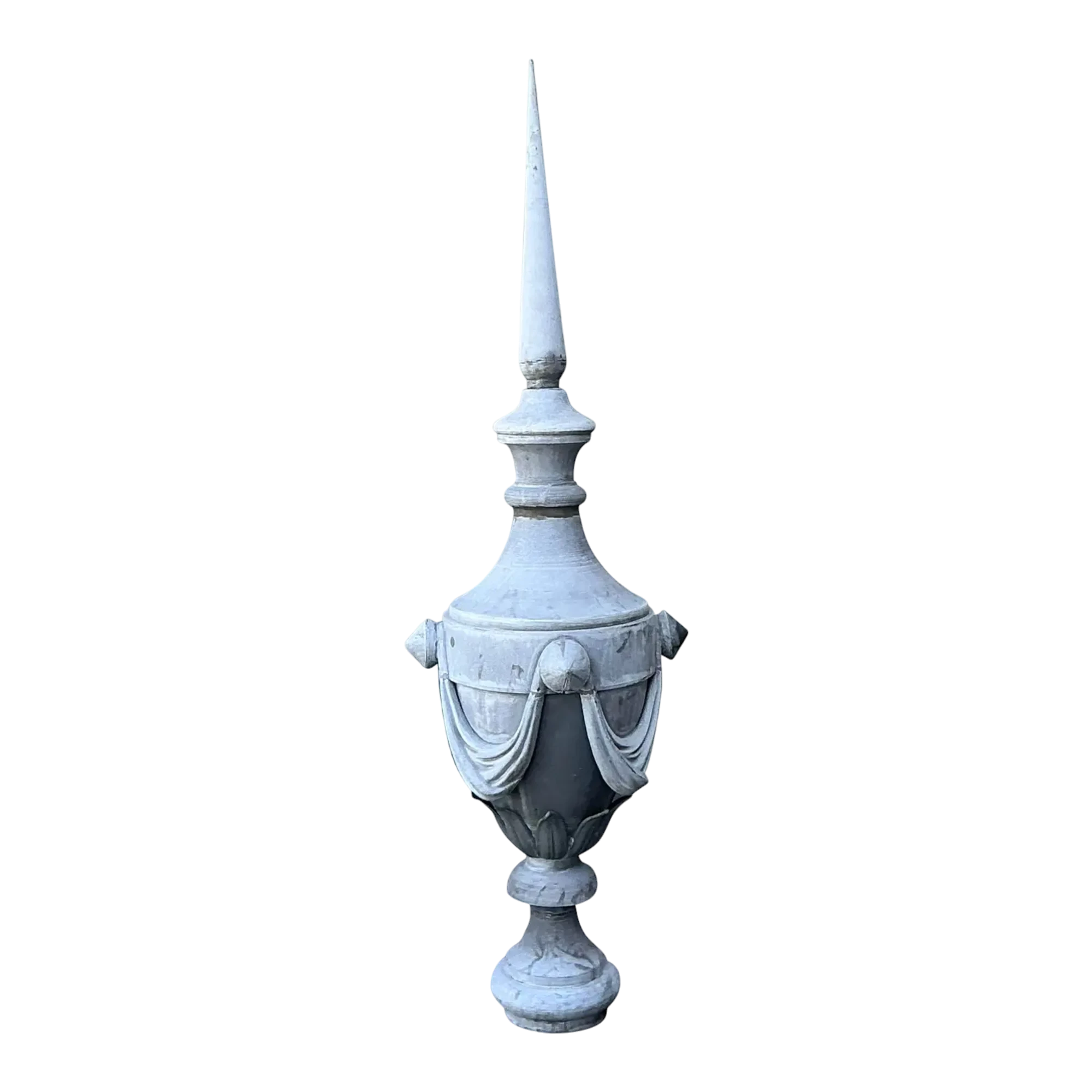 Vintage Boho Zinc Architectural Spire