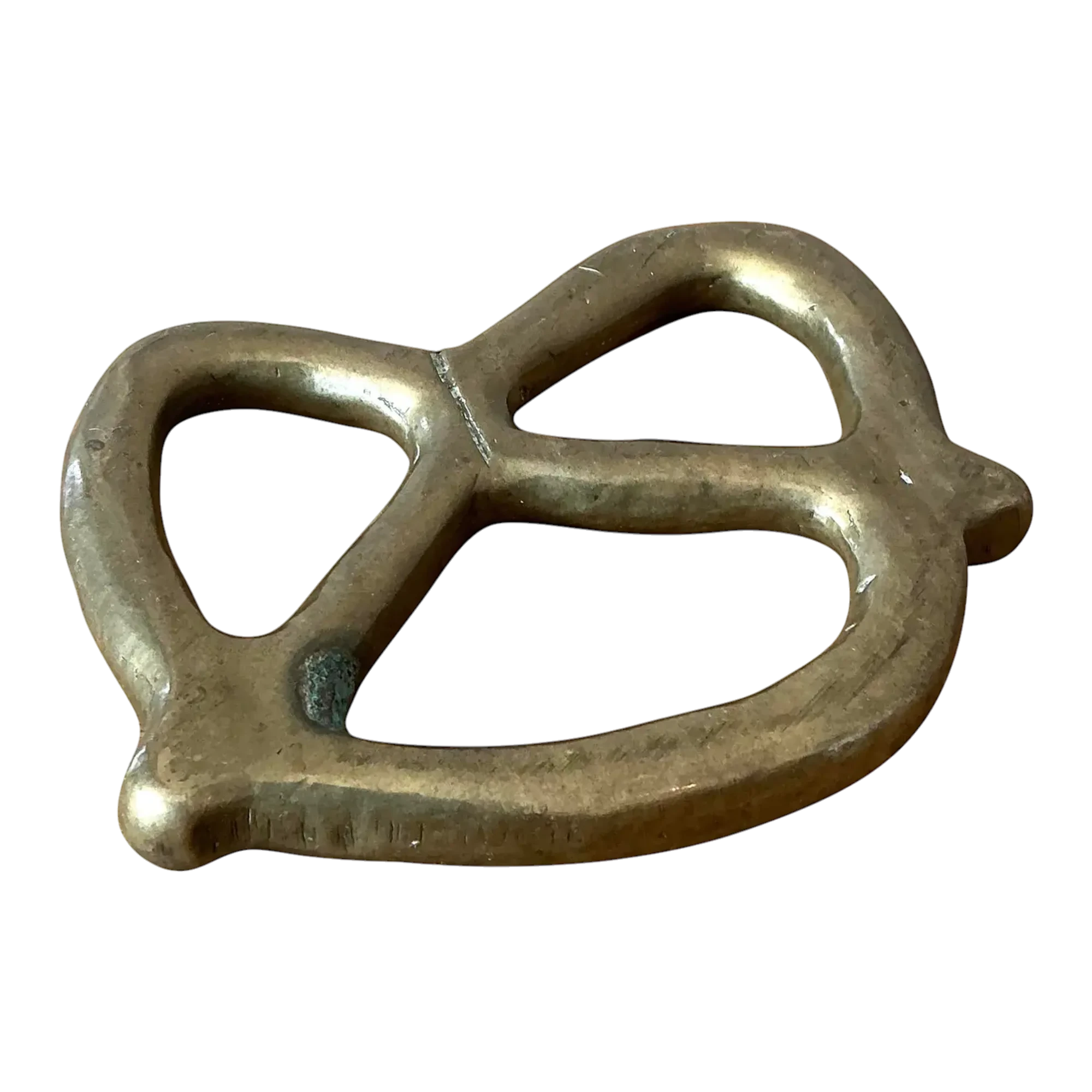 Vintage Brass Pretzel