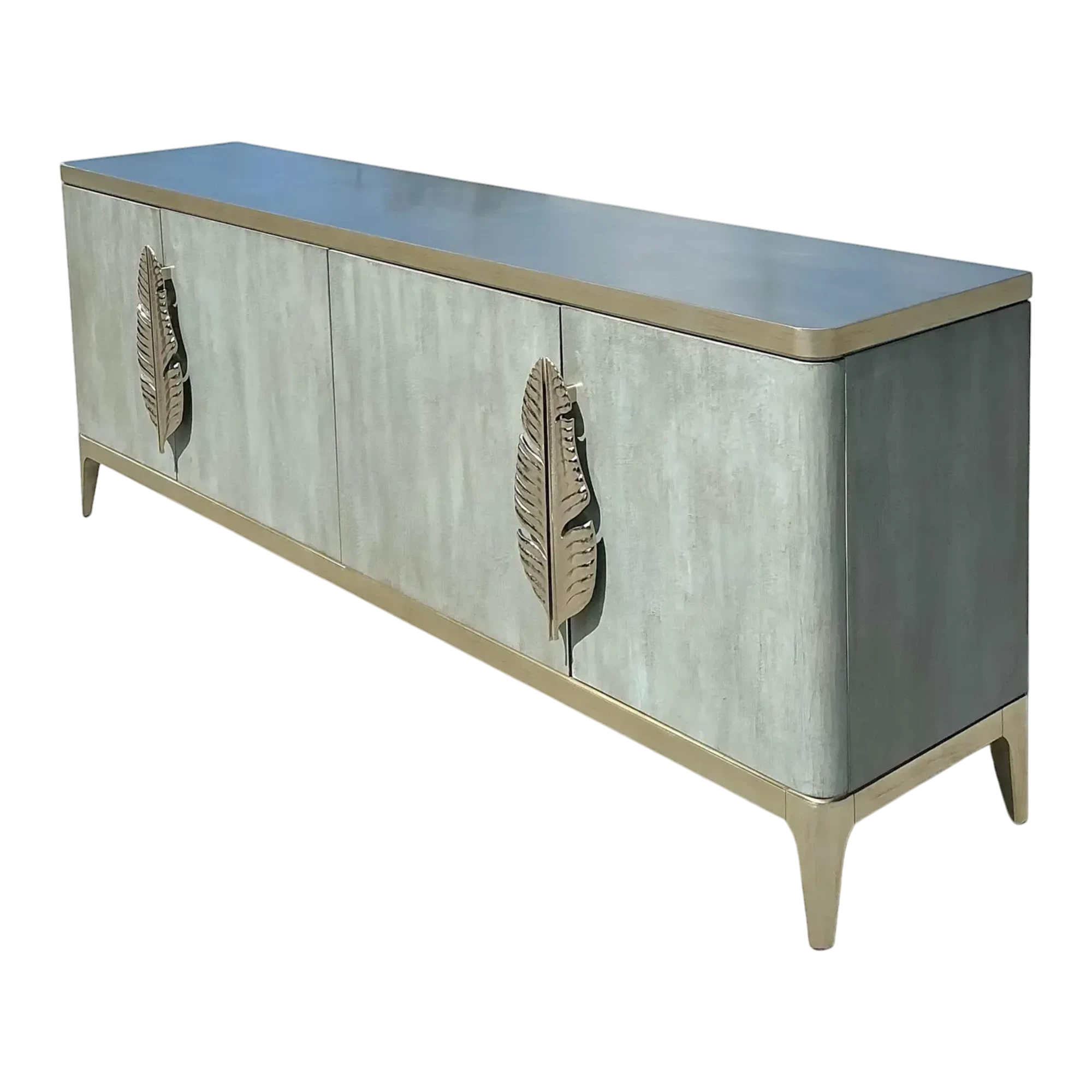Vintage Caracole Leaf Credenza