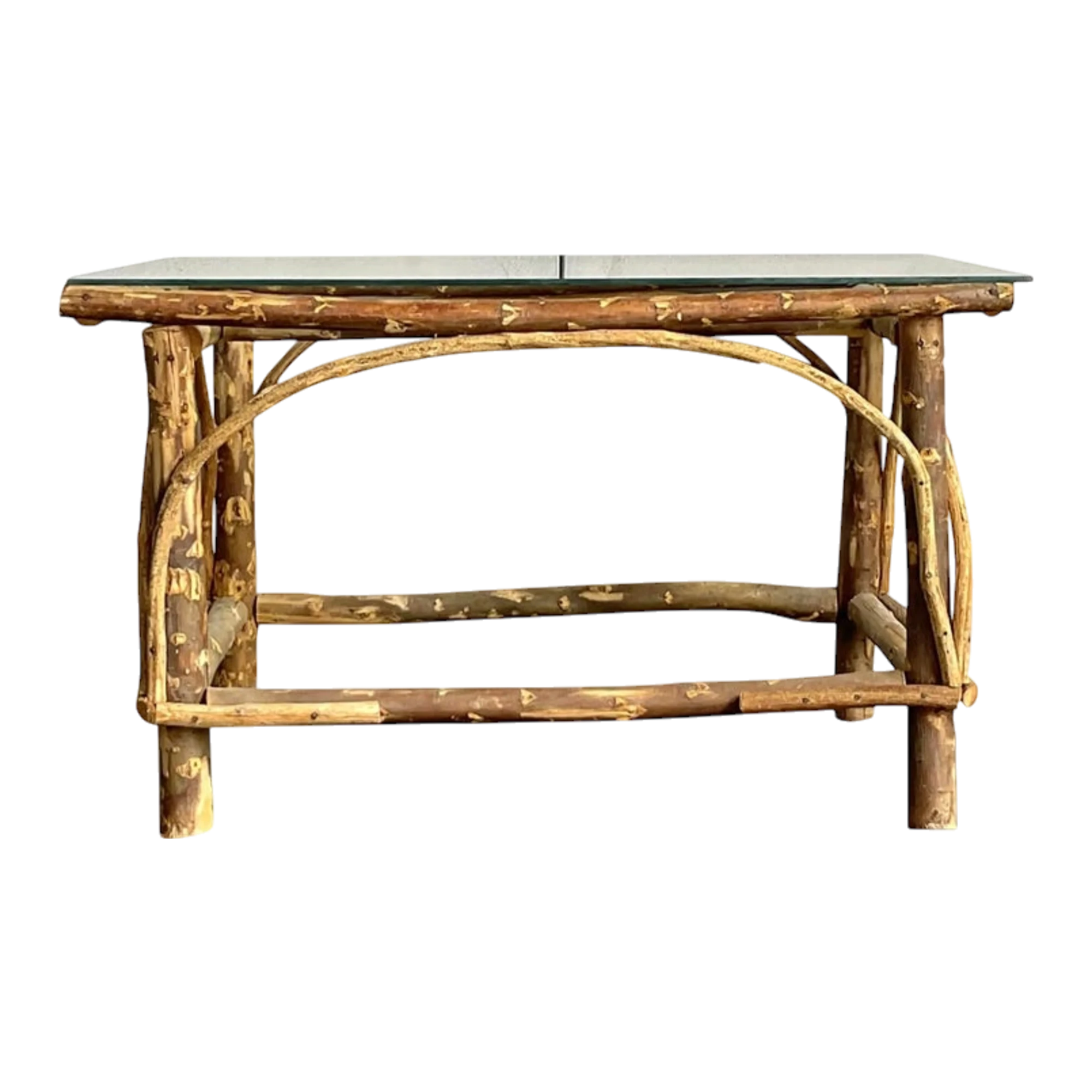 Vintage Coastal Bent Branch Coffee Table