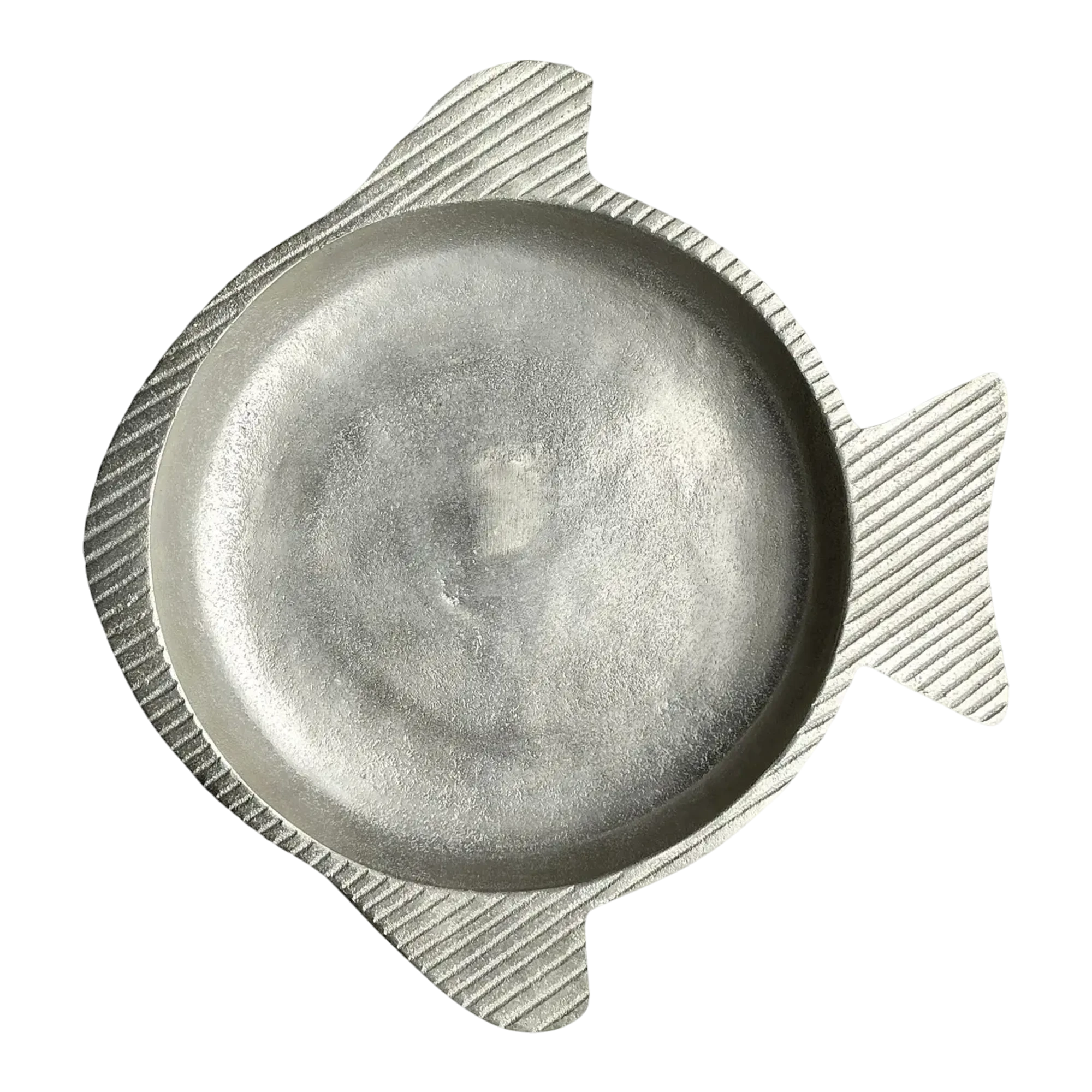 Vintage Coastal Etched Fish Tray