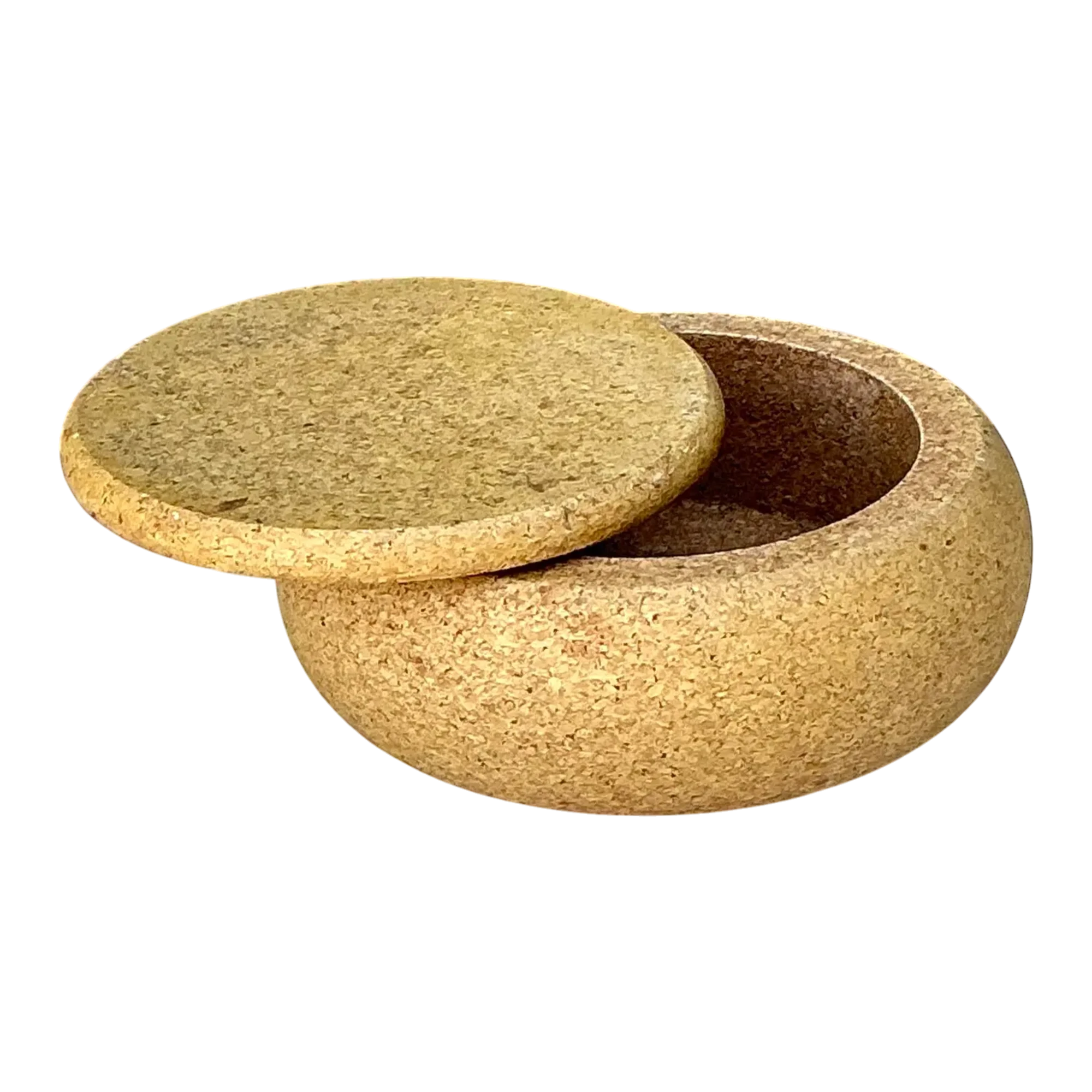 Vintage Cork Lidded Box