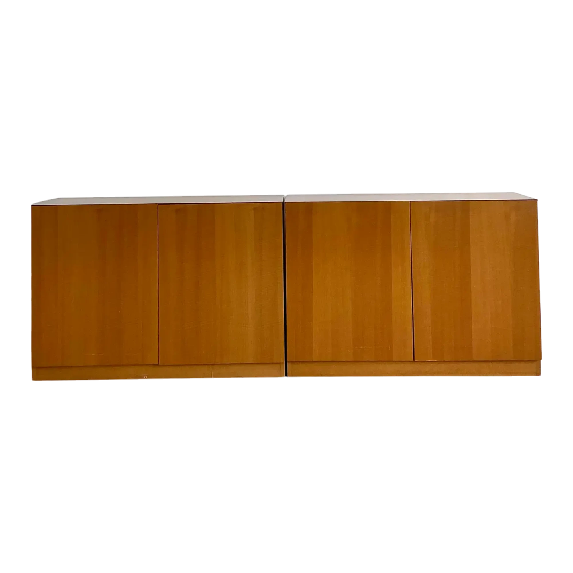 Vintage Custom Two Part Long Credenza