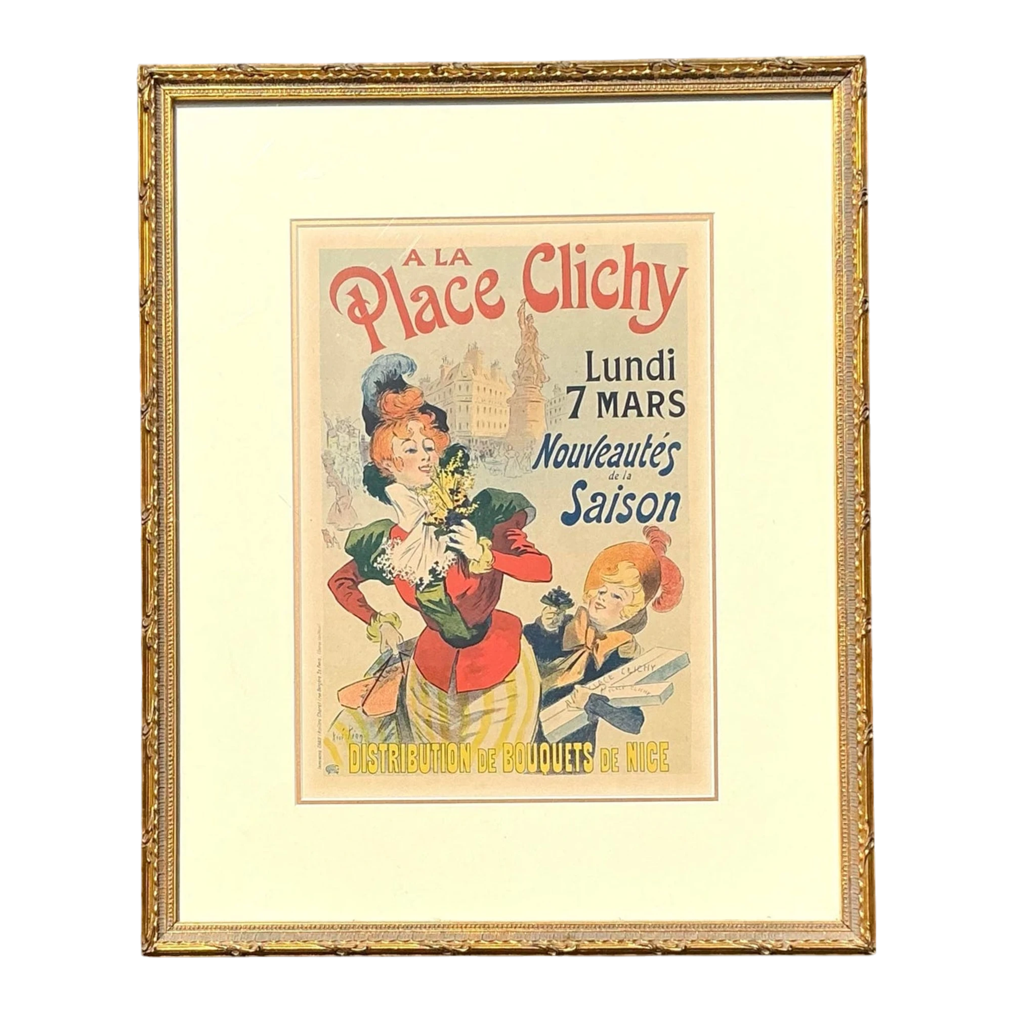 Vintage French Advertising Print