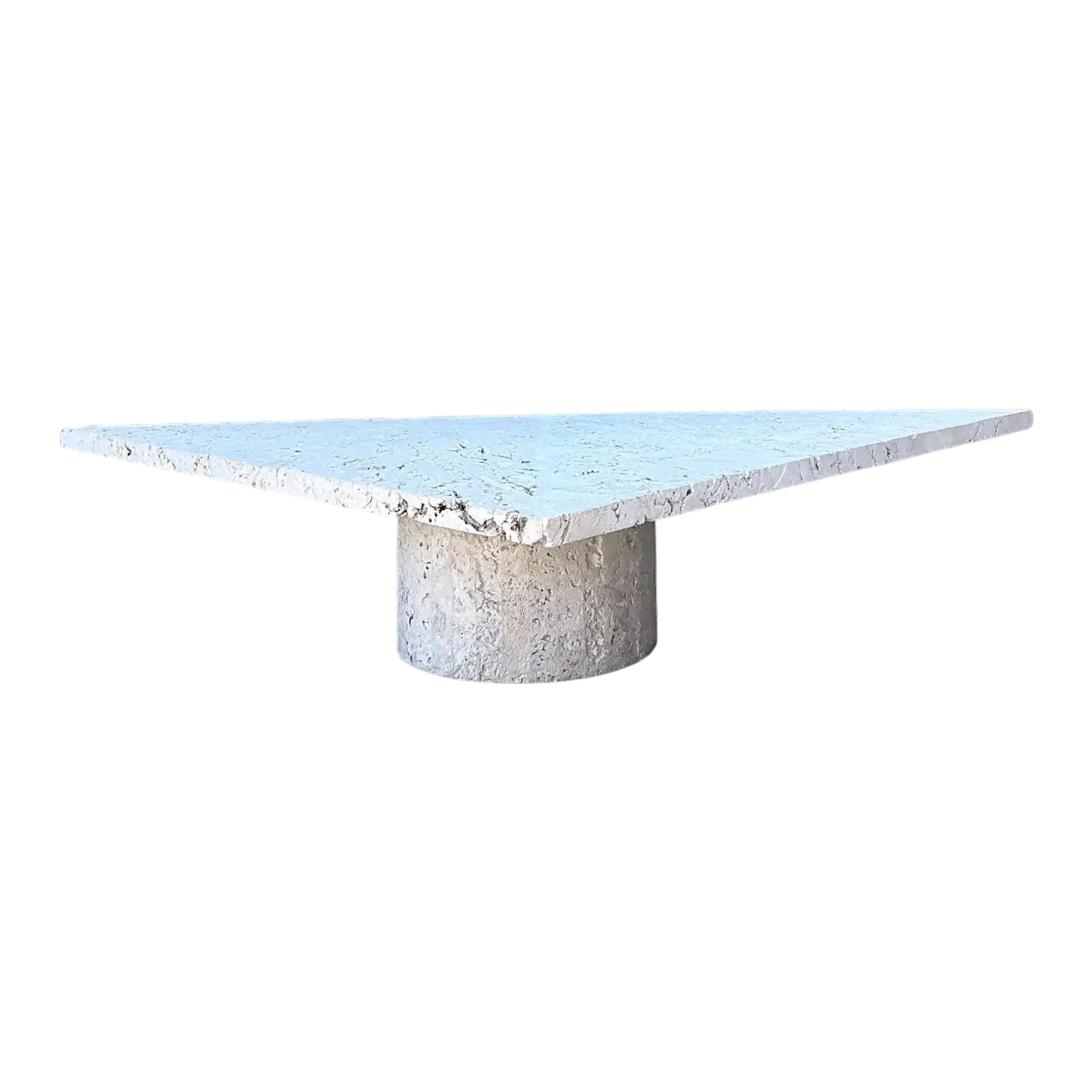 Vintage Geometric Coquina Coffee Table — additional photo 1