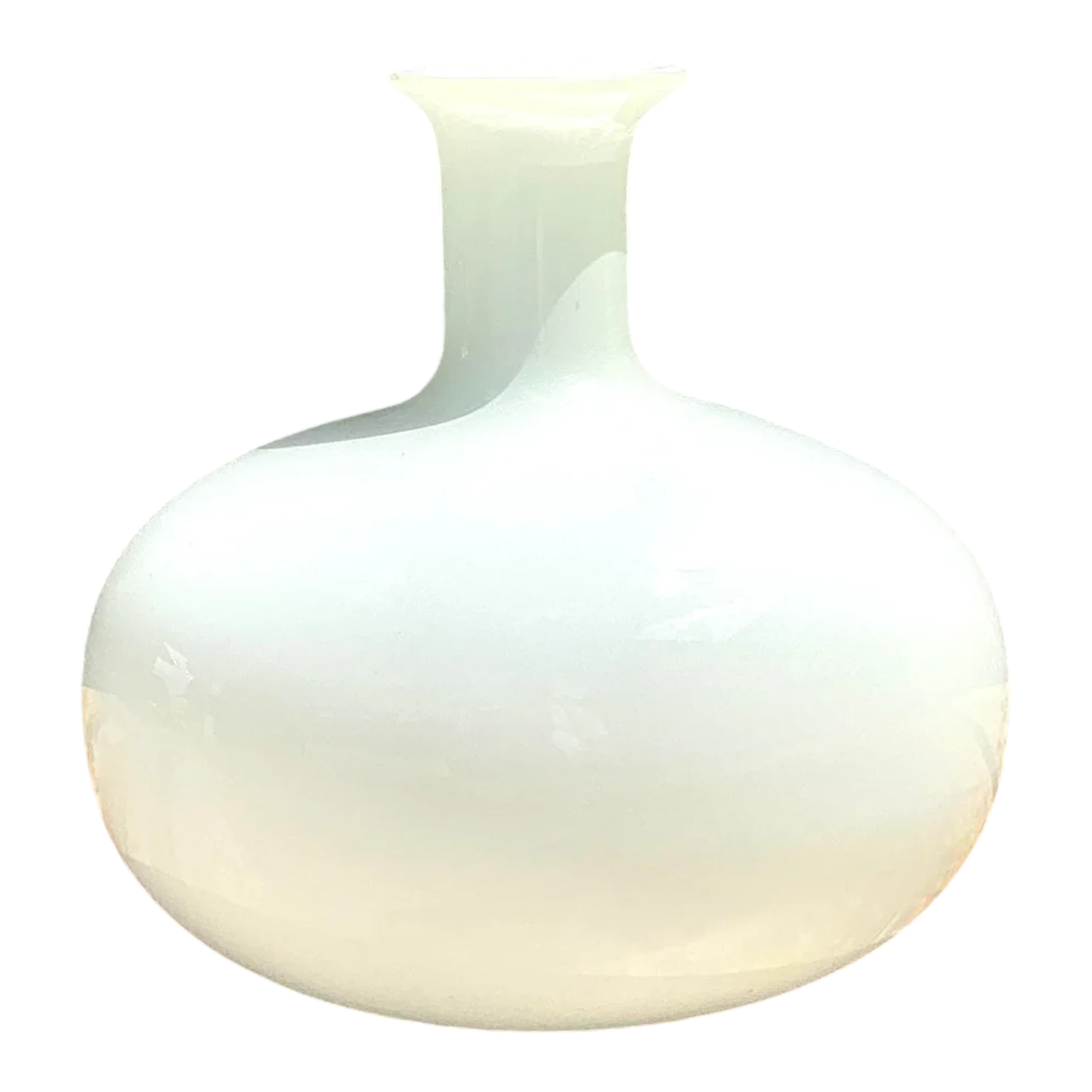 Vintage Glass Long Neck Bottle