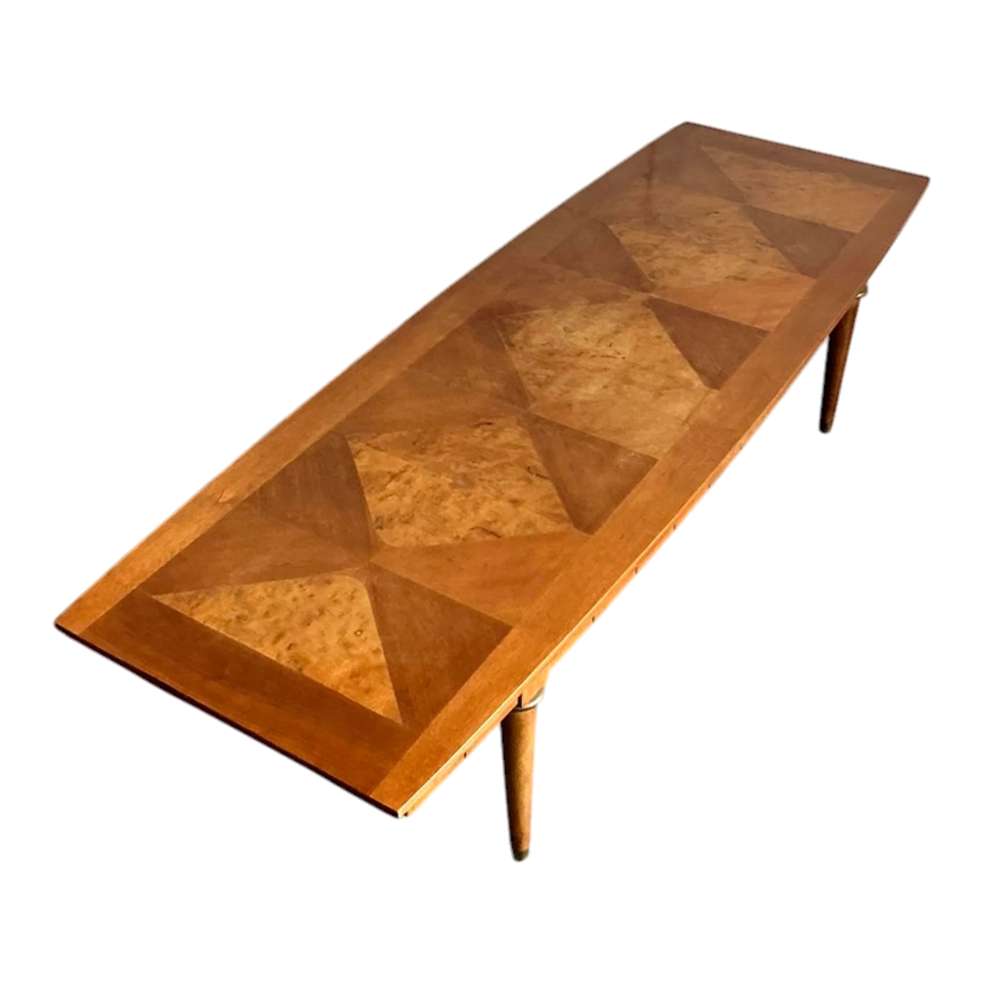 Vintage Harlequin Surfboard Coffee Table