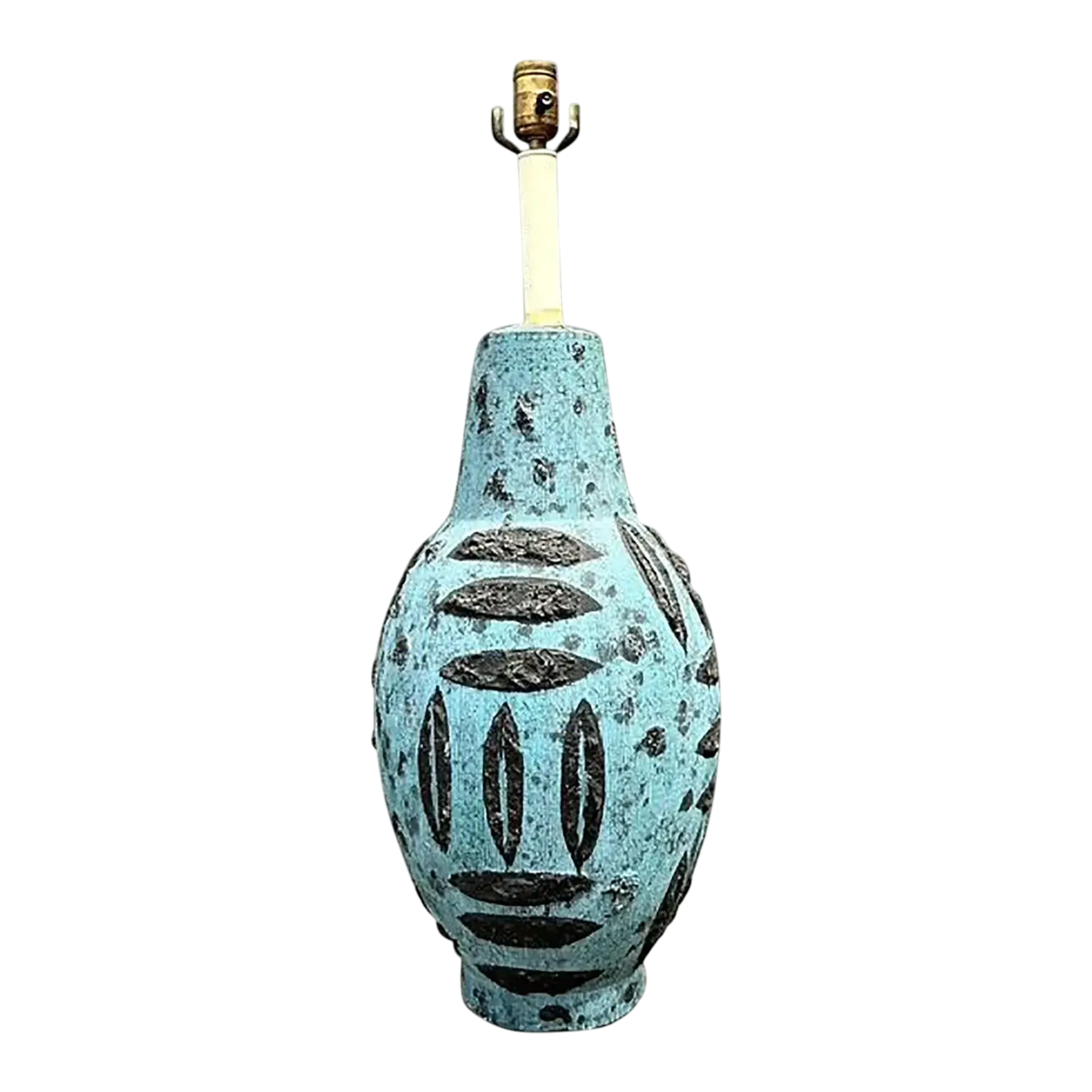 Vintage Italian Mid-Century Modern Leaves Lamp