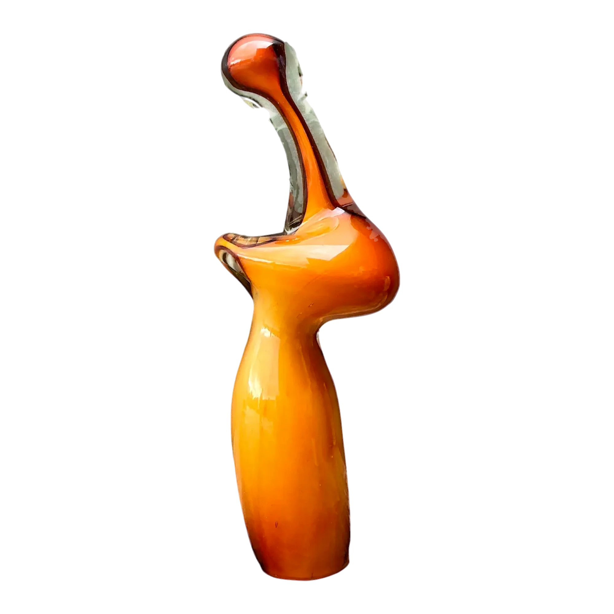 Vintage Italian Murano Glass Abstract Sculpture