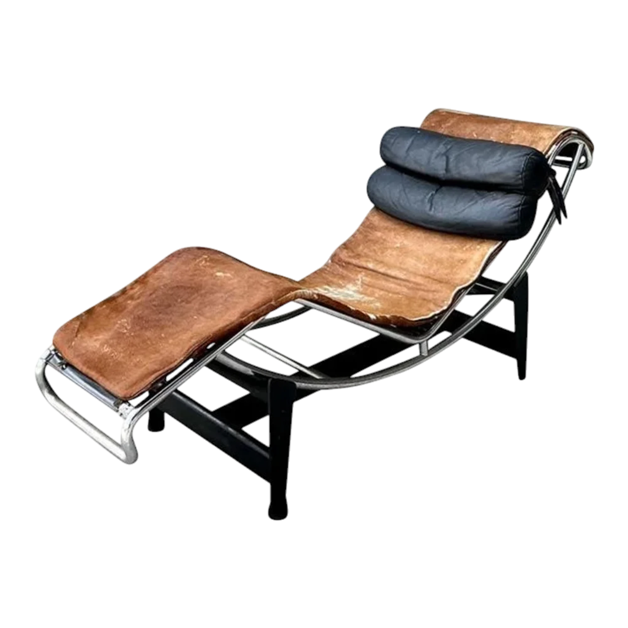 Vintage Lc2 Chaise Lounge After Corbusier